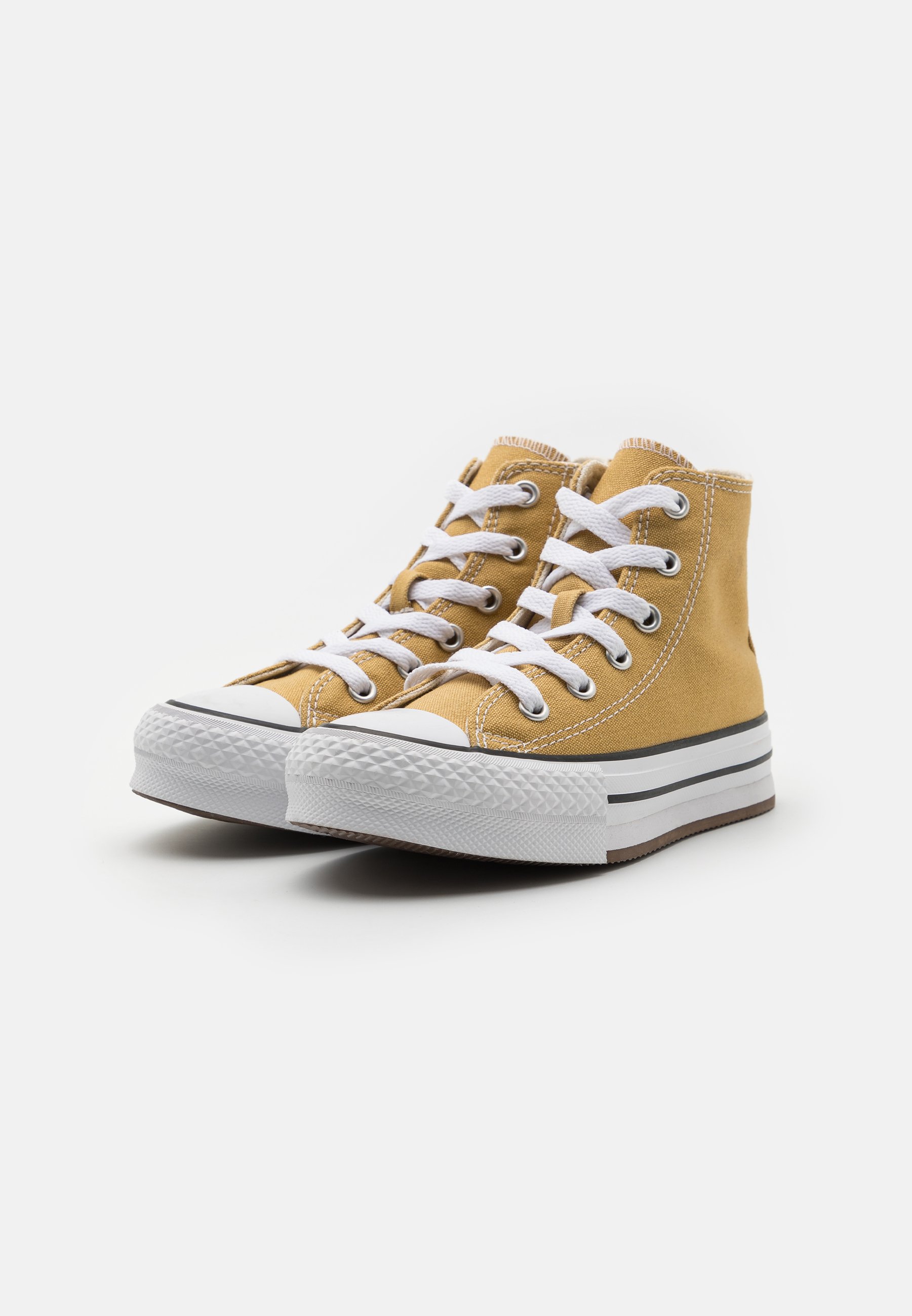 Converse CHUCK TAYLOR ALL STAR LIFT KID UNISEX - High-top trainers - dunescape/white/black/beige