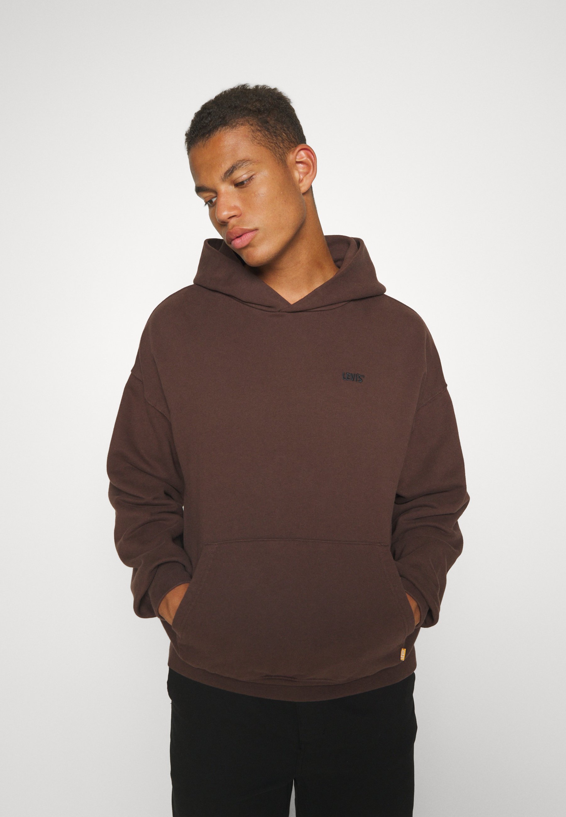 Levi's® GOLD TAB HOODIE - Sweatshirt - puce/brown