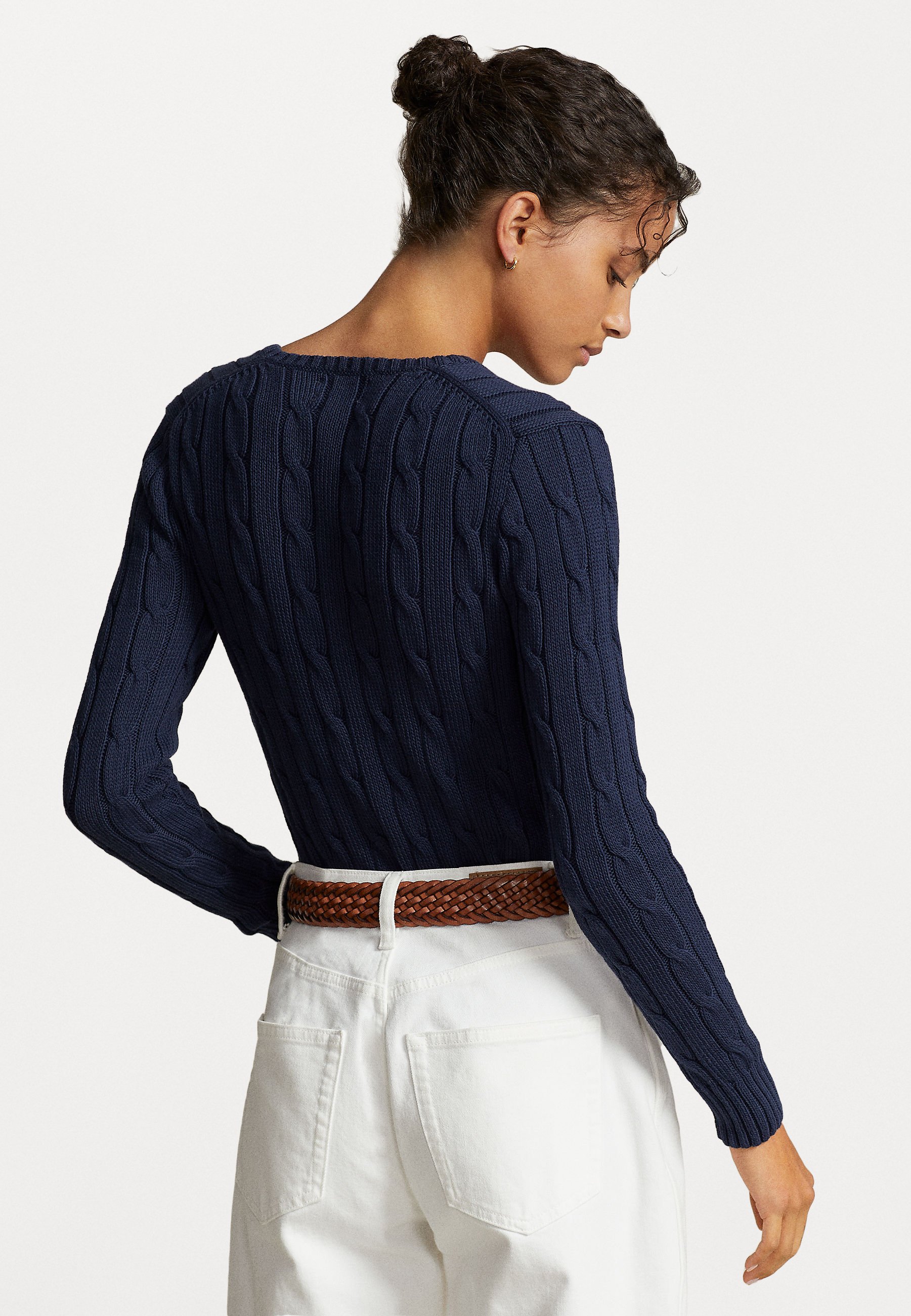 Polo Ralph Lauren KIMBERLY LONG SLEEVE - Jumper - marine/dark blue