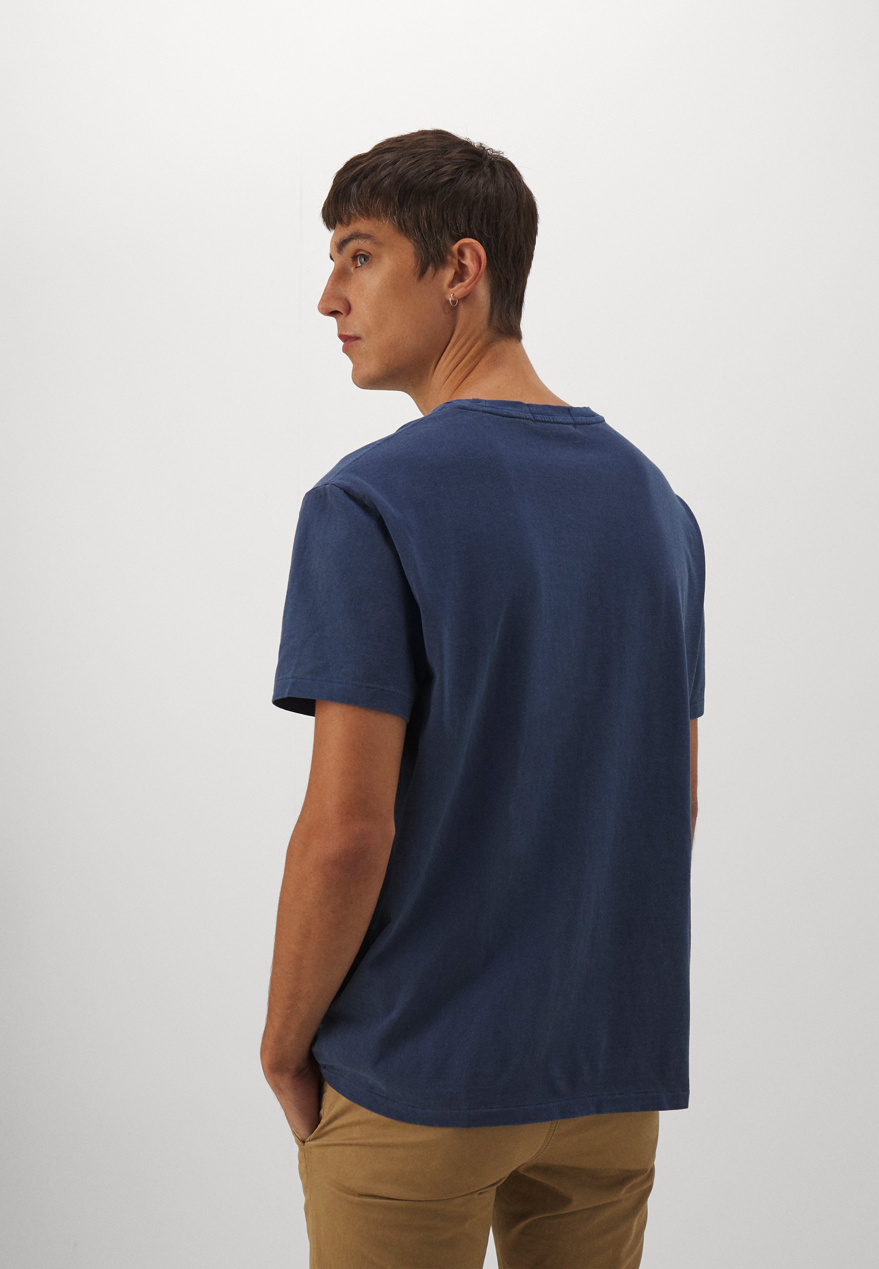 Polo Ralph Lauren SHORT SLEEVE - Basic T-shirt - light navy/dark blue