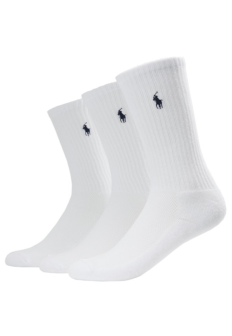 Polo Ralph Lauren POLY BLEND SOLE 3 PACK - Socks - white