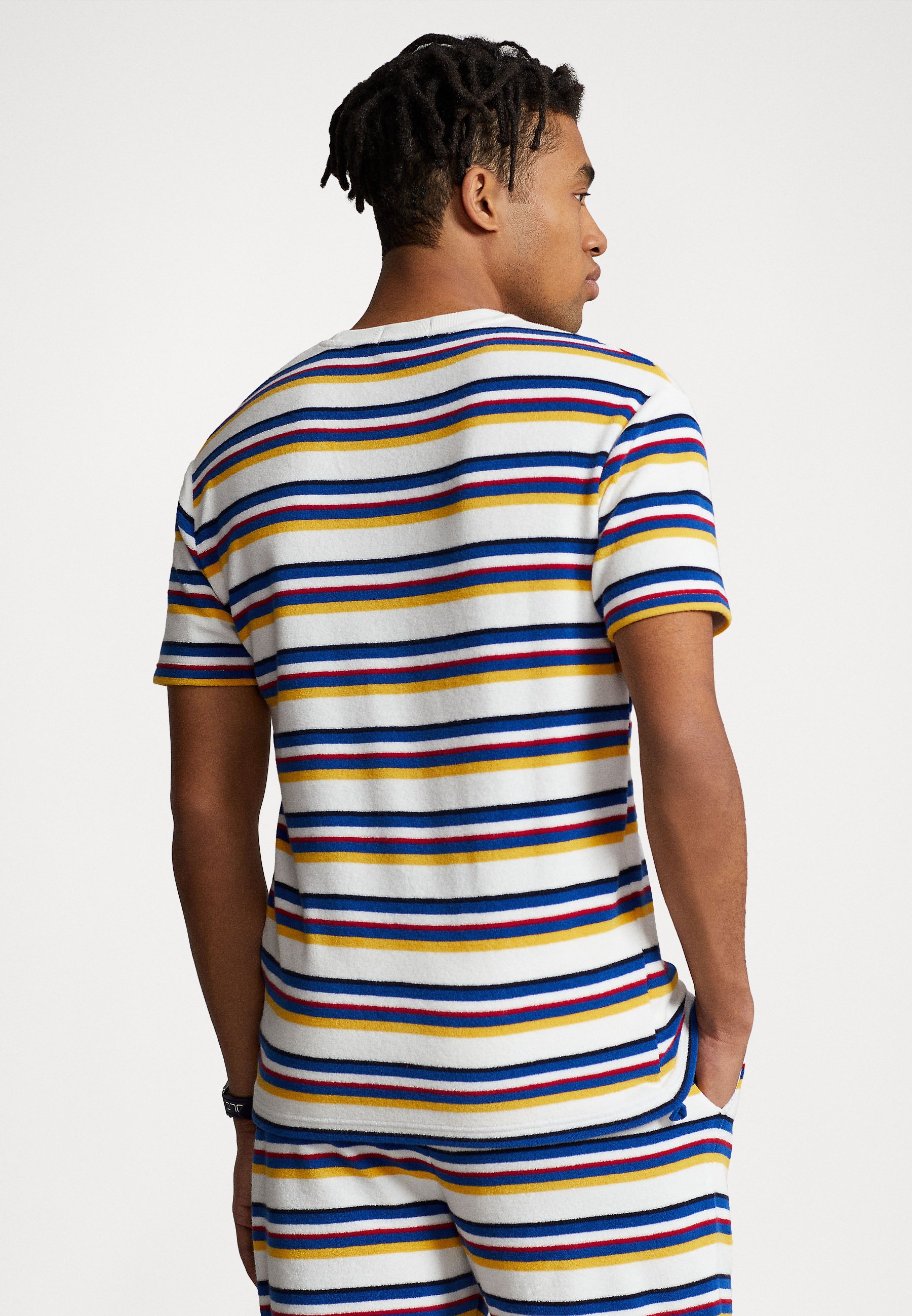 Polo Ralph Lauren SHORT SLEEVE - Print T-shirt - white multi/white