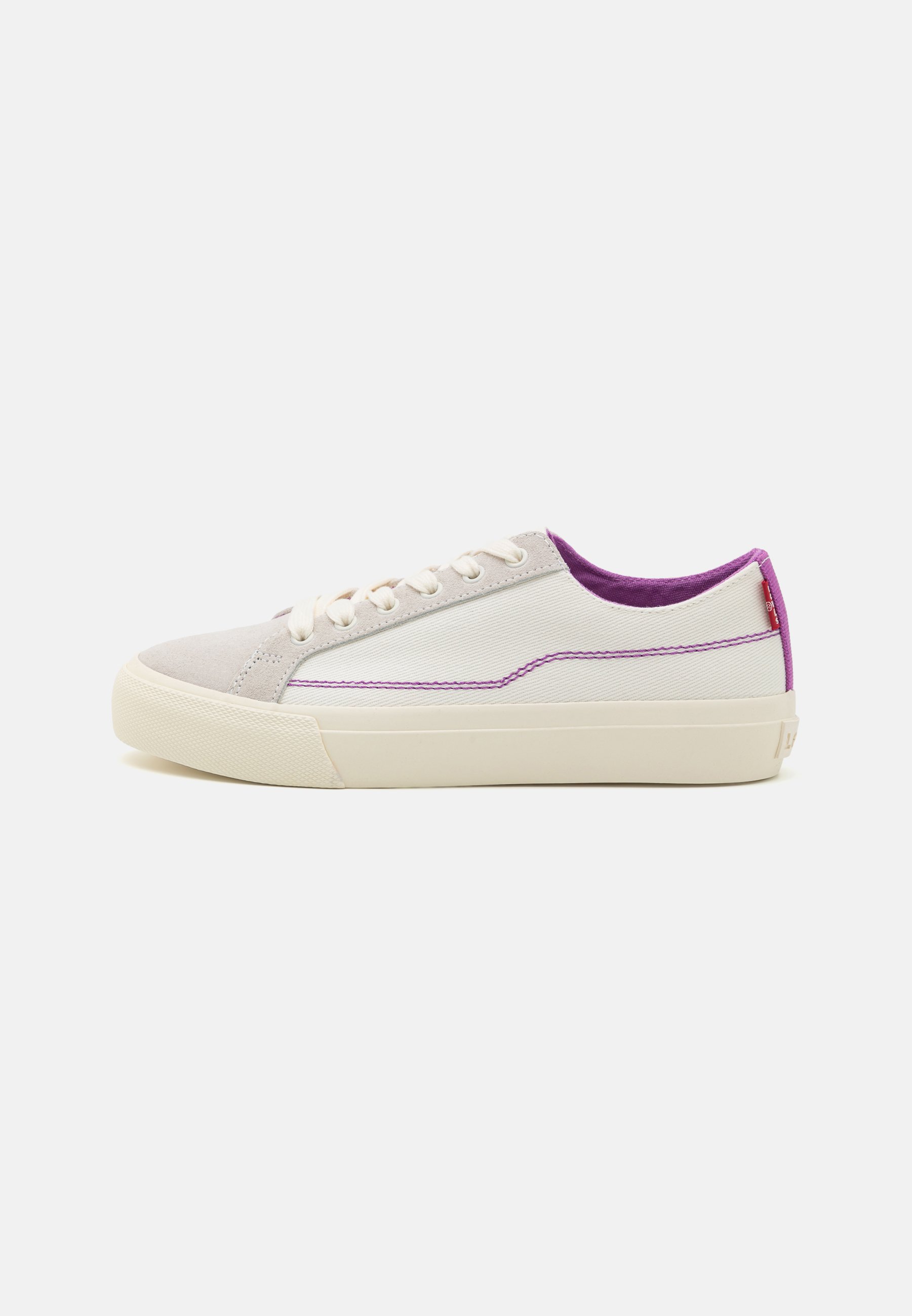 Levi's® DECON LACE - Trainers - brilliant white/white