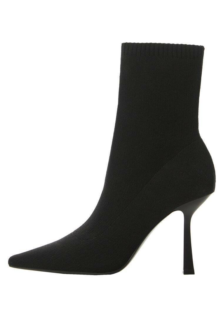 Mango MIRTA - High heeled ankle boots - zwart/black