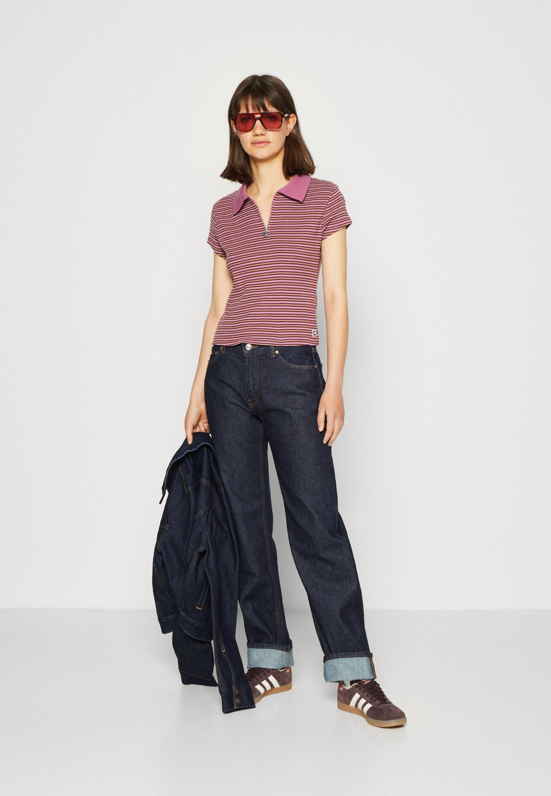 Levi's® RIGHT ON TEE - Polo shirt - tab brown/brown
