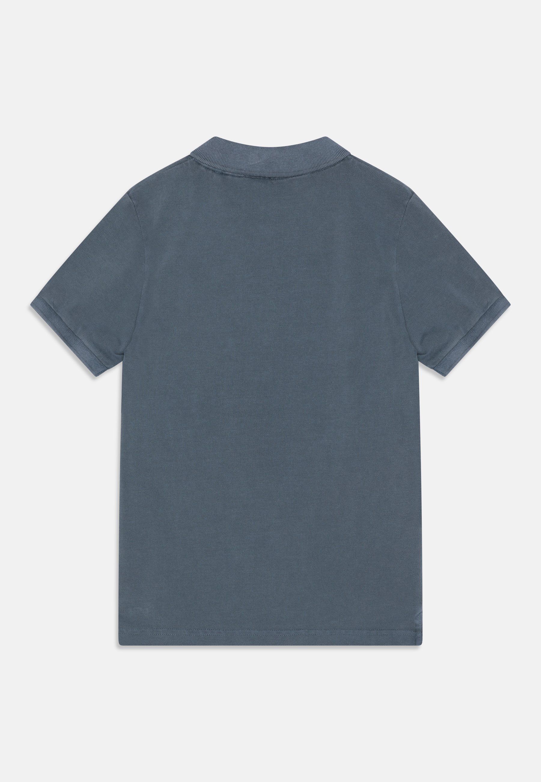 Scotch & Soda GARMENT-DYED SHORT-SLEEVED  - Polo shirt - steel/dark blue