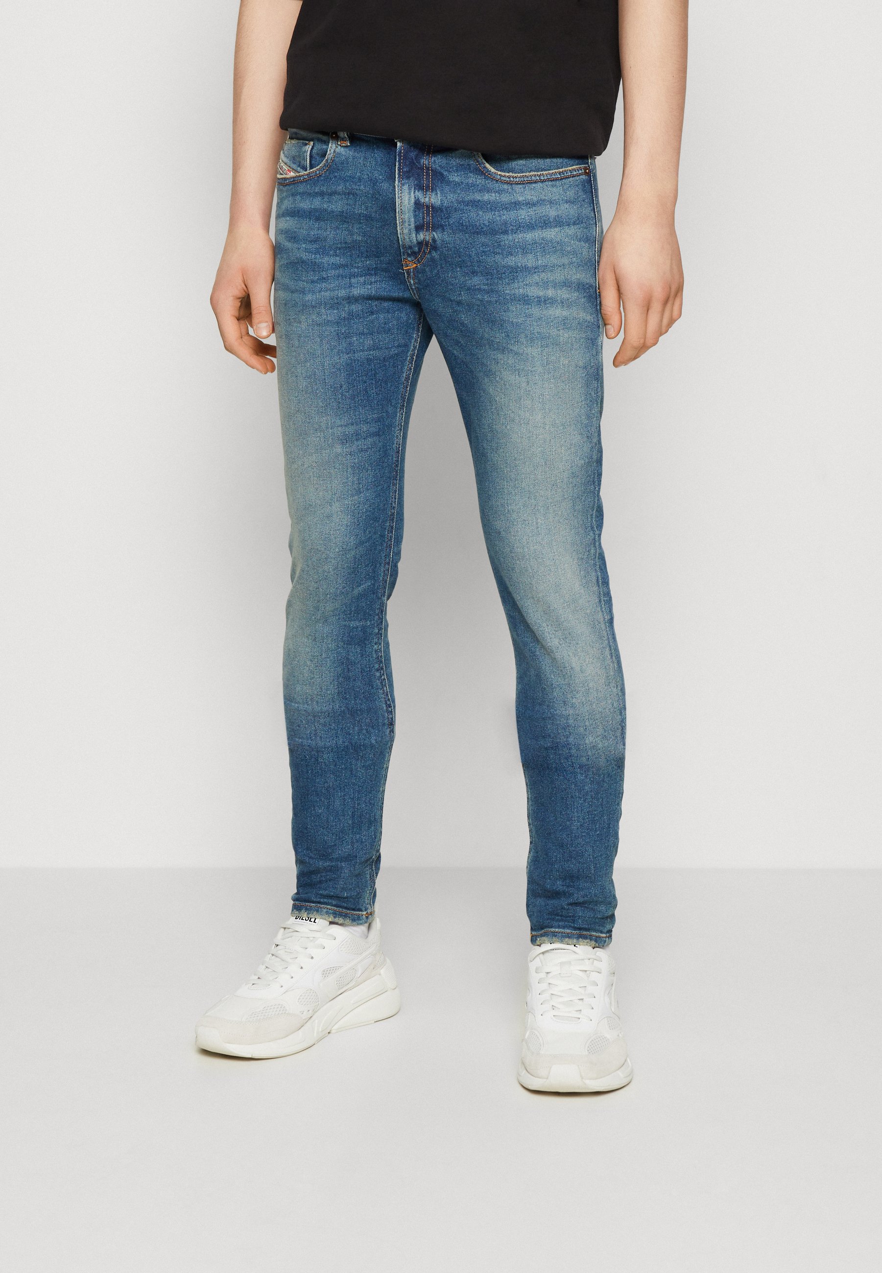 Diesel 1979 SLEENKER - Jeans Skinny Fit - denim/blue denim