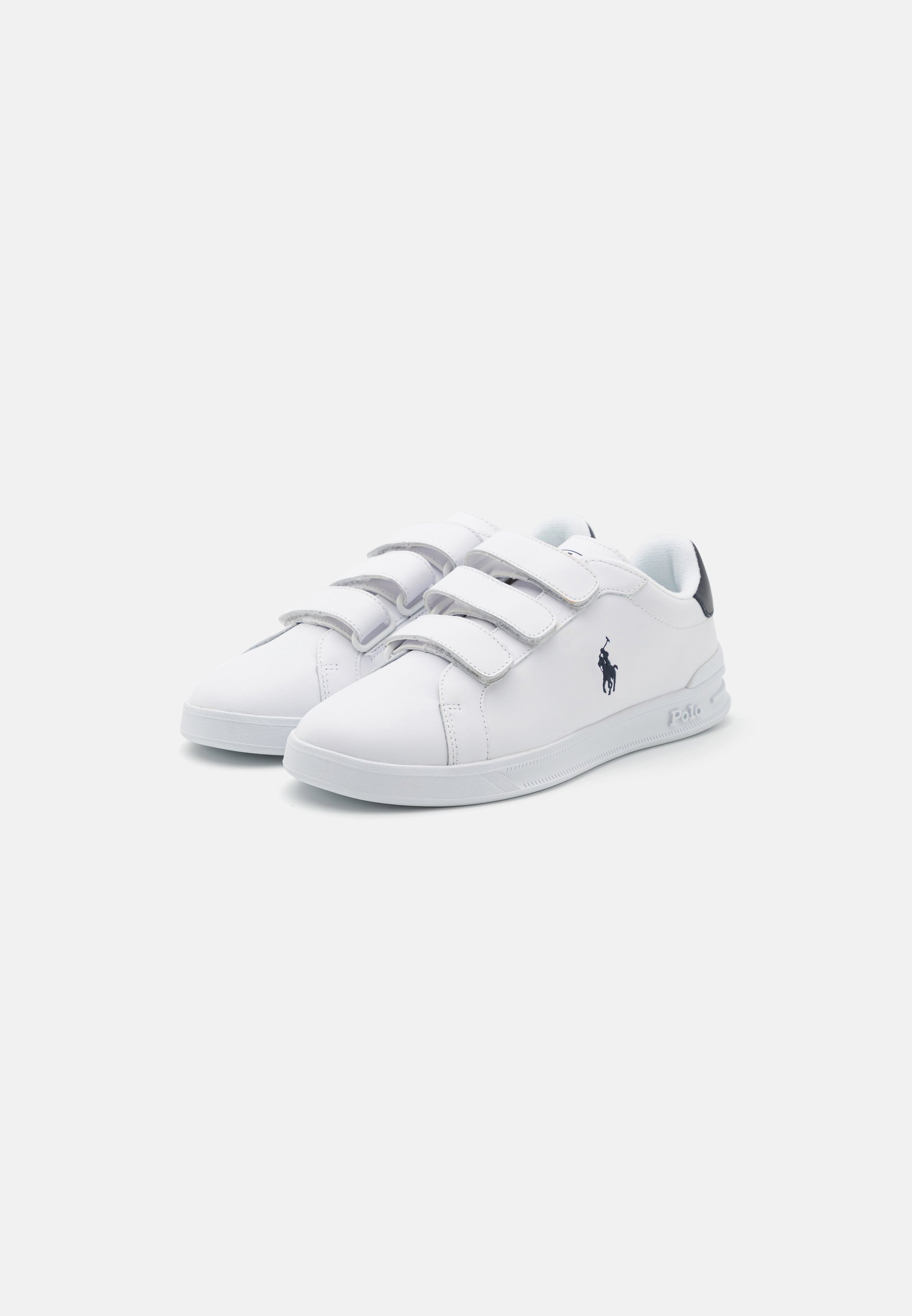 Polo Ralph Lauren LACE UNISEX - Trainers - white/navy/white