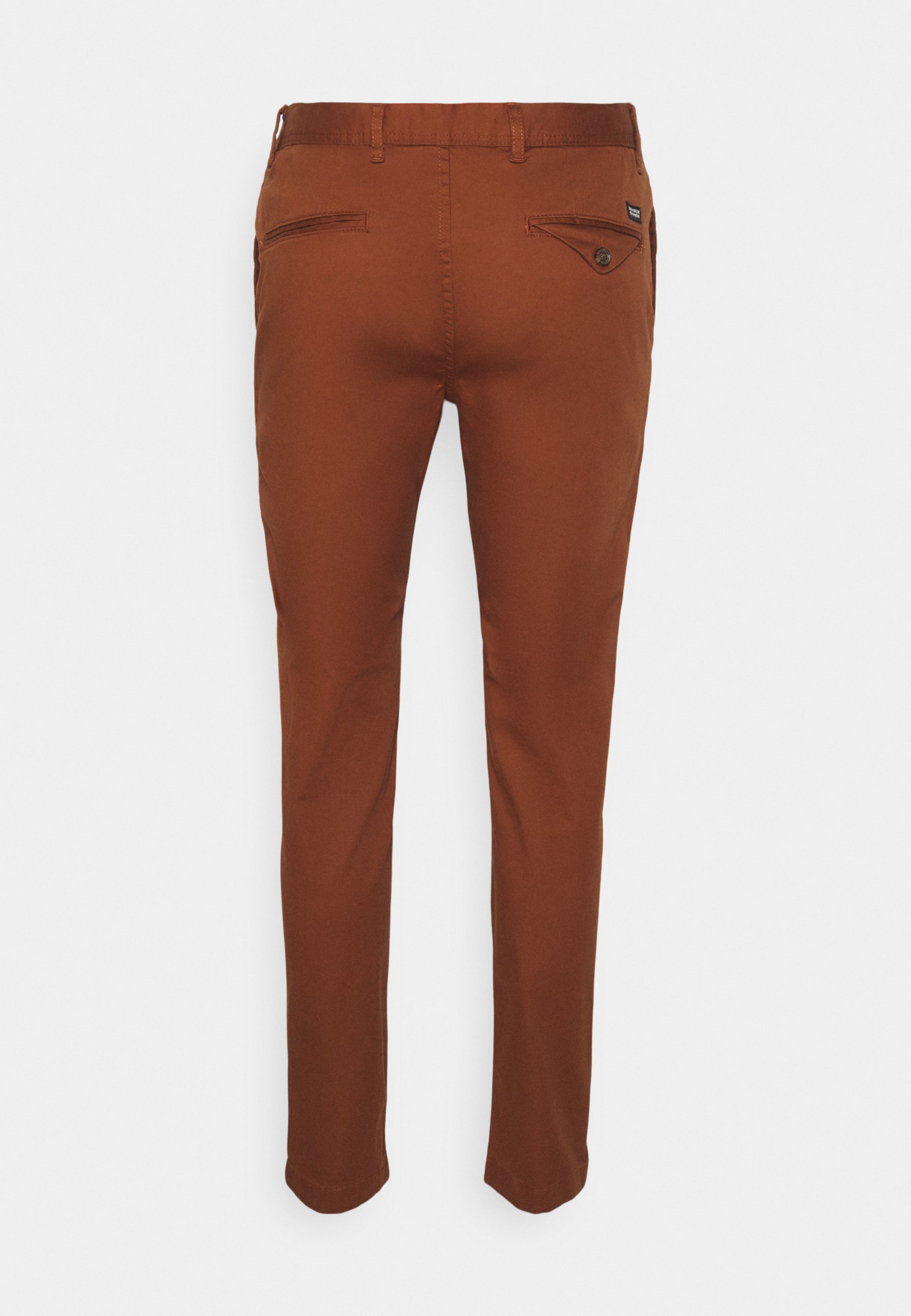 Scotch & Soda MOTT SEASONAL ESSENTIAL - Chinos - deep toffee/dark brown