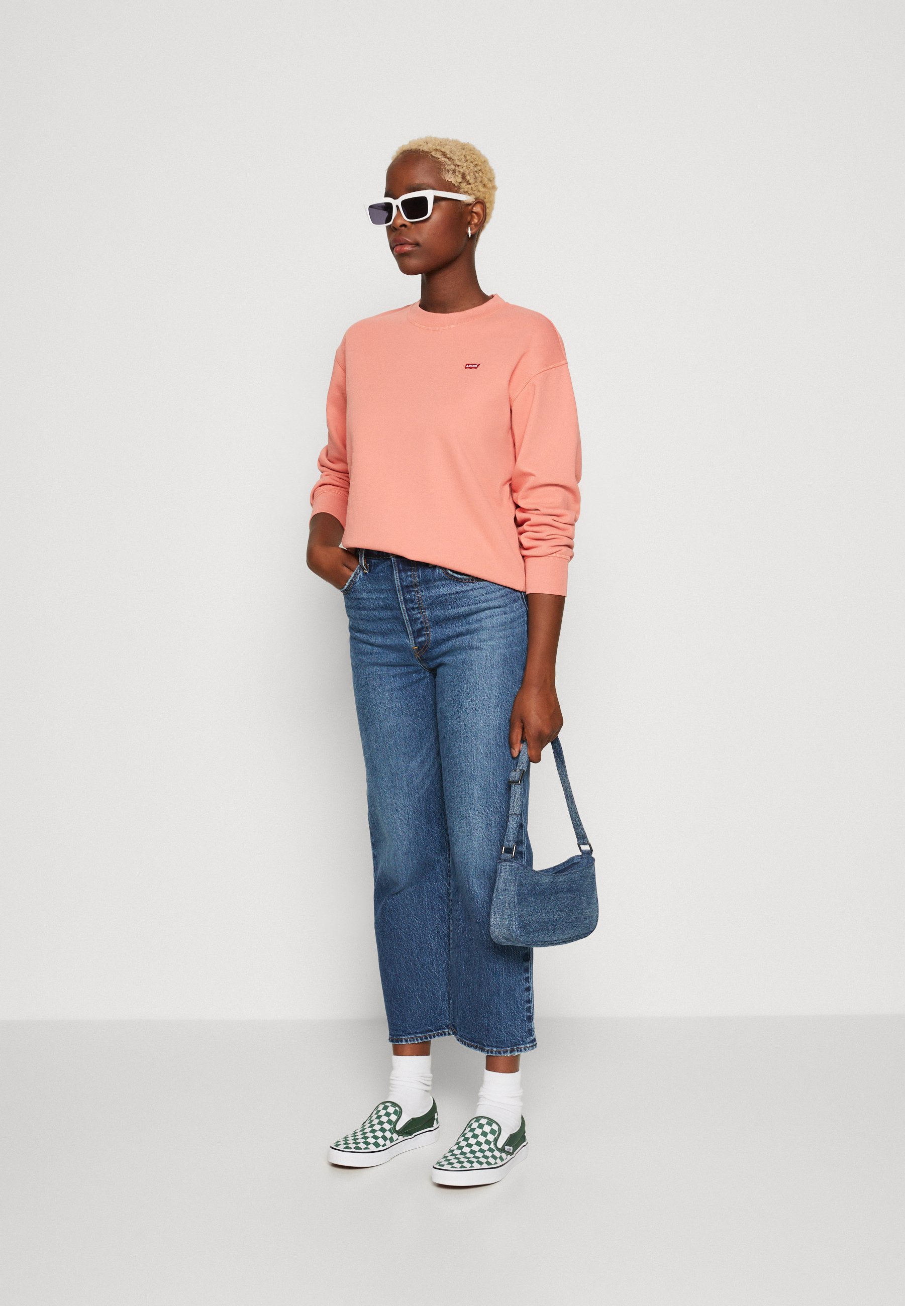 Levi's® STANDARD CREW - Sweatshirt - terra cotta/apricot