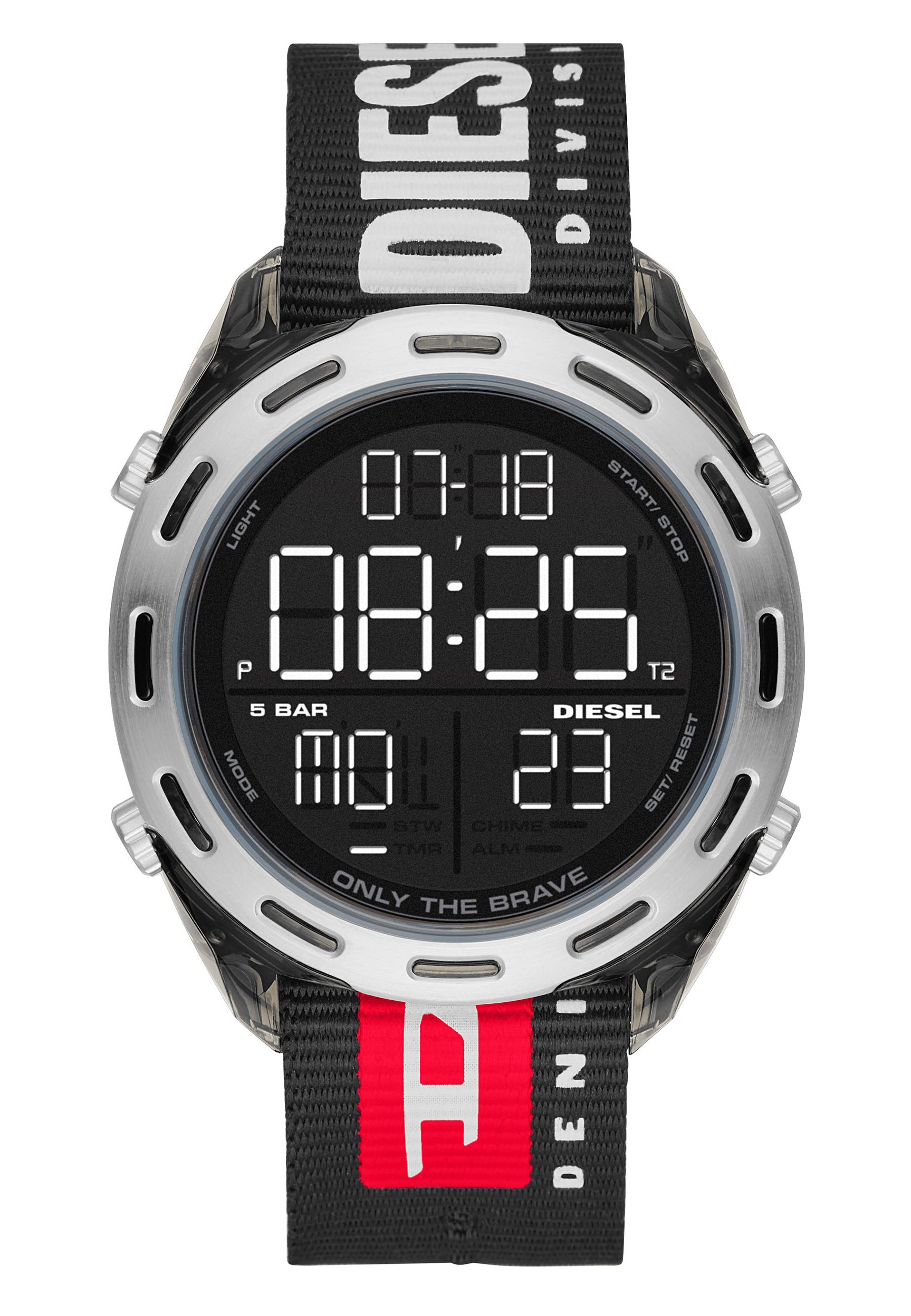 Diesel CRUSHER - Digital watch - black