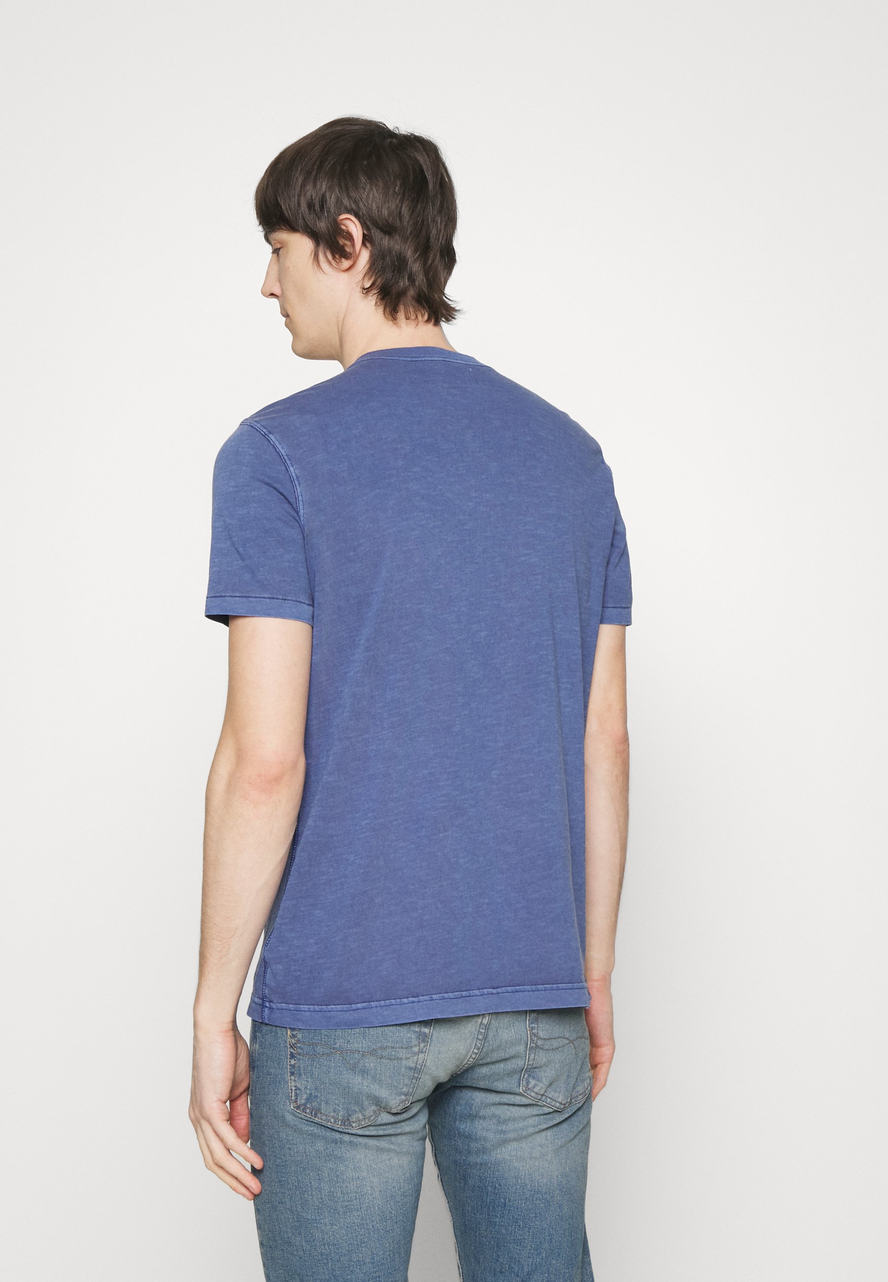Polo Ralph Lauren SHORT SLEEVE - Basic T-shirt - light navy/dark blue