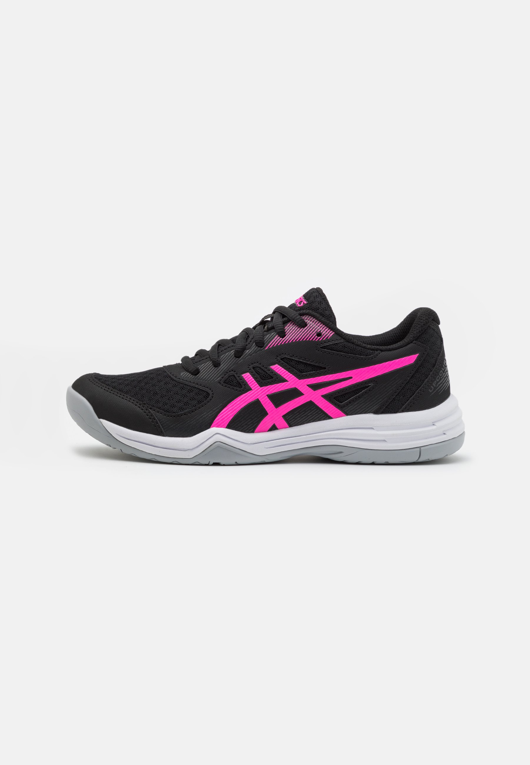 ASICS UPCOURT 5 - Volleyball shoes - black/hot pink/black