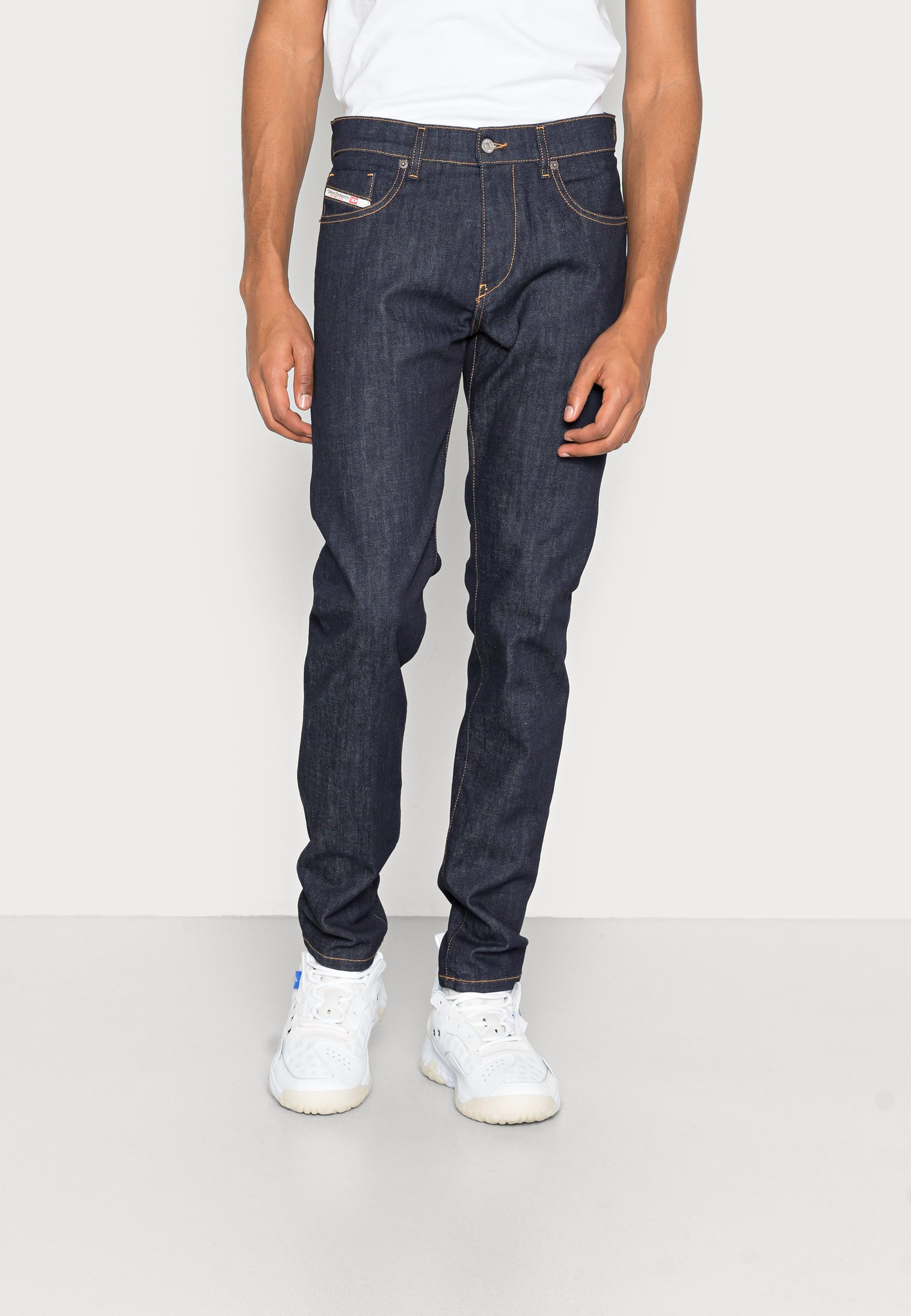 Diesel D-STRUKT - Slim fit jeans - dark blue/dark-blue denim