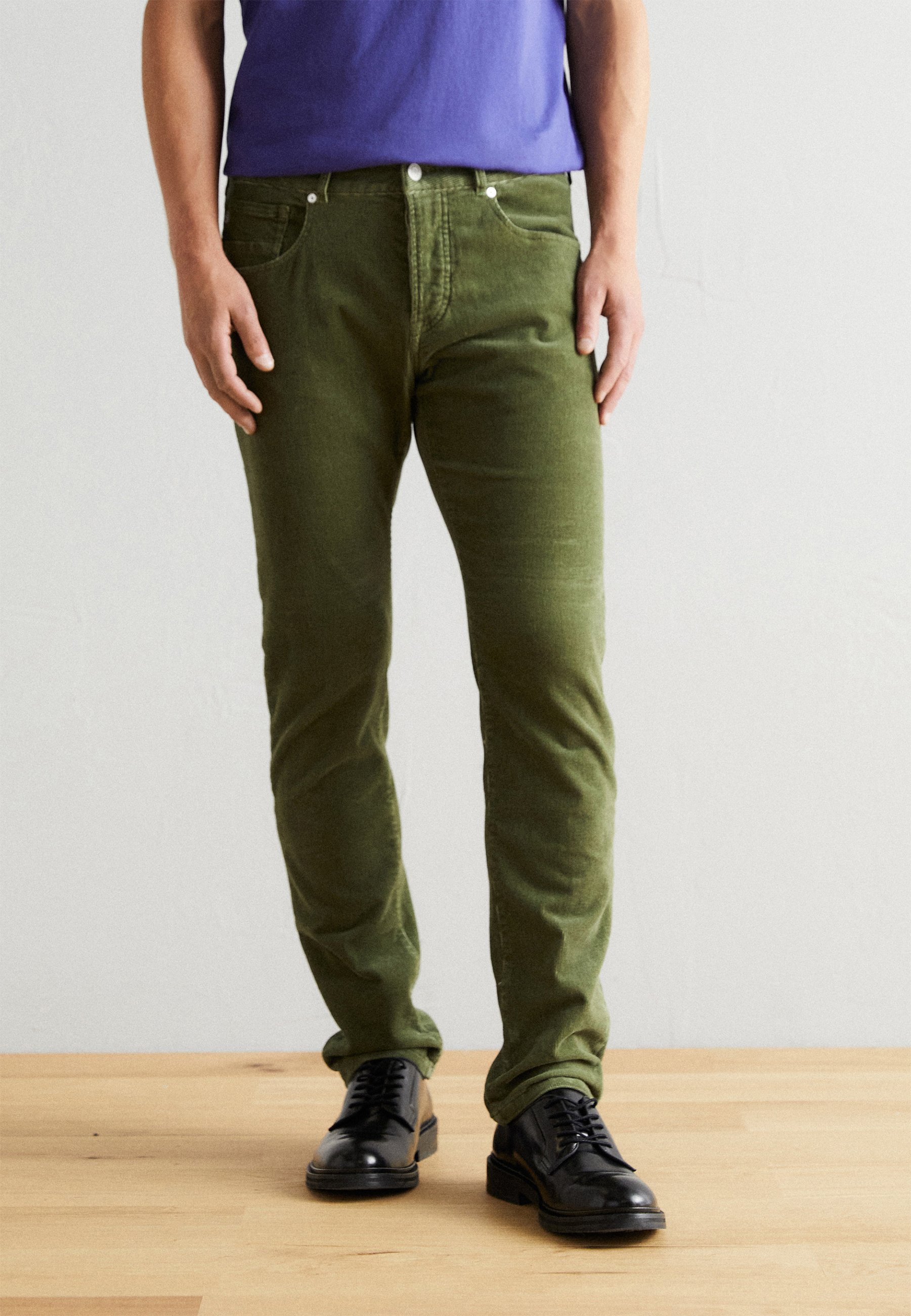 Scotch & Soda REGULAR SLIM RALSTON  - Trousers - army/khaki