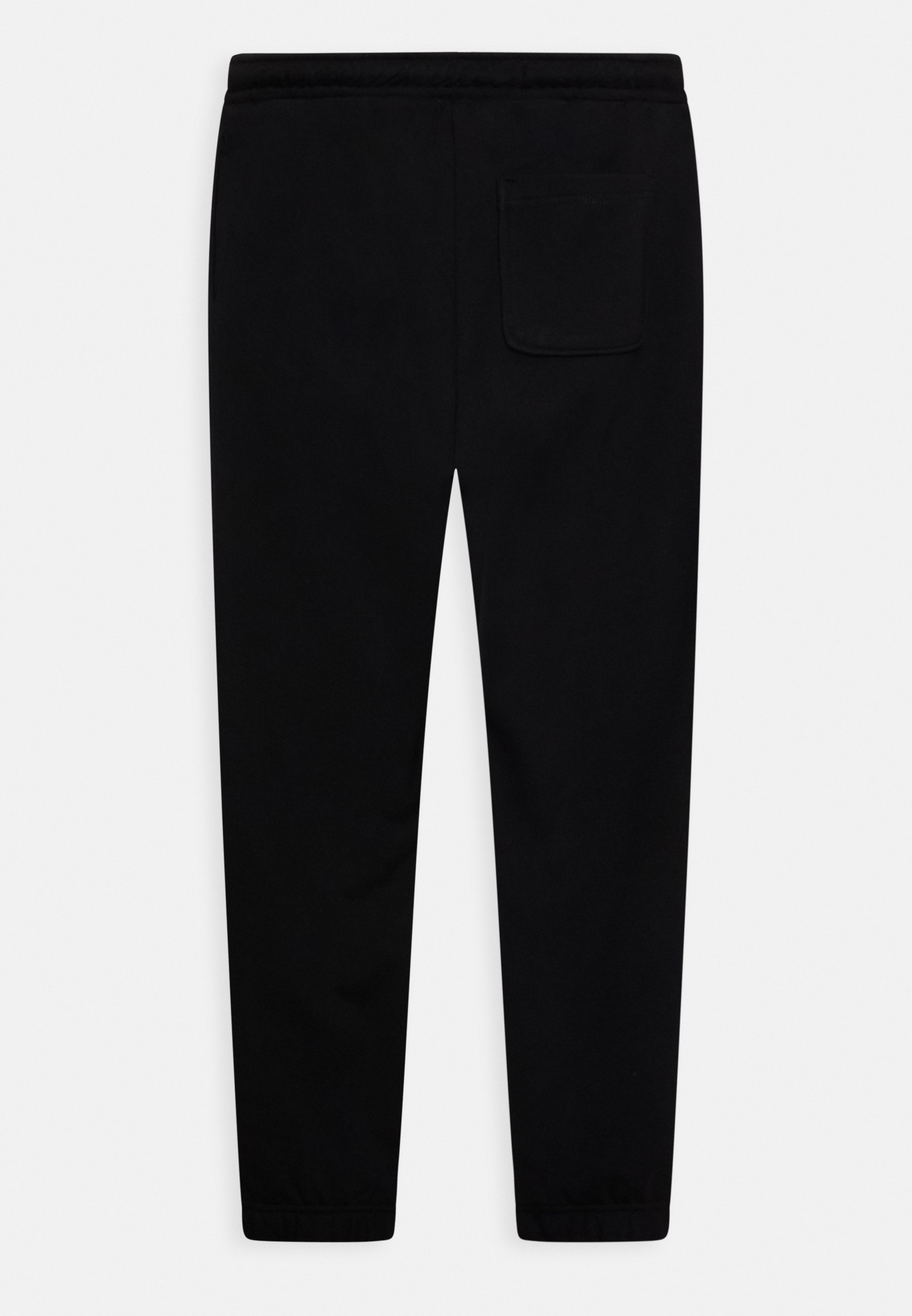 Diesel PHORY UNISEX - Tracksuit bottoms - black bright yellow/black