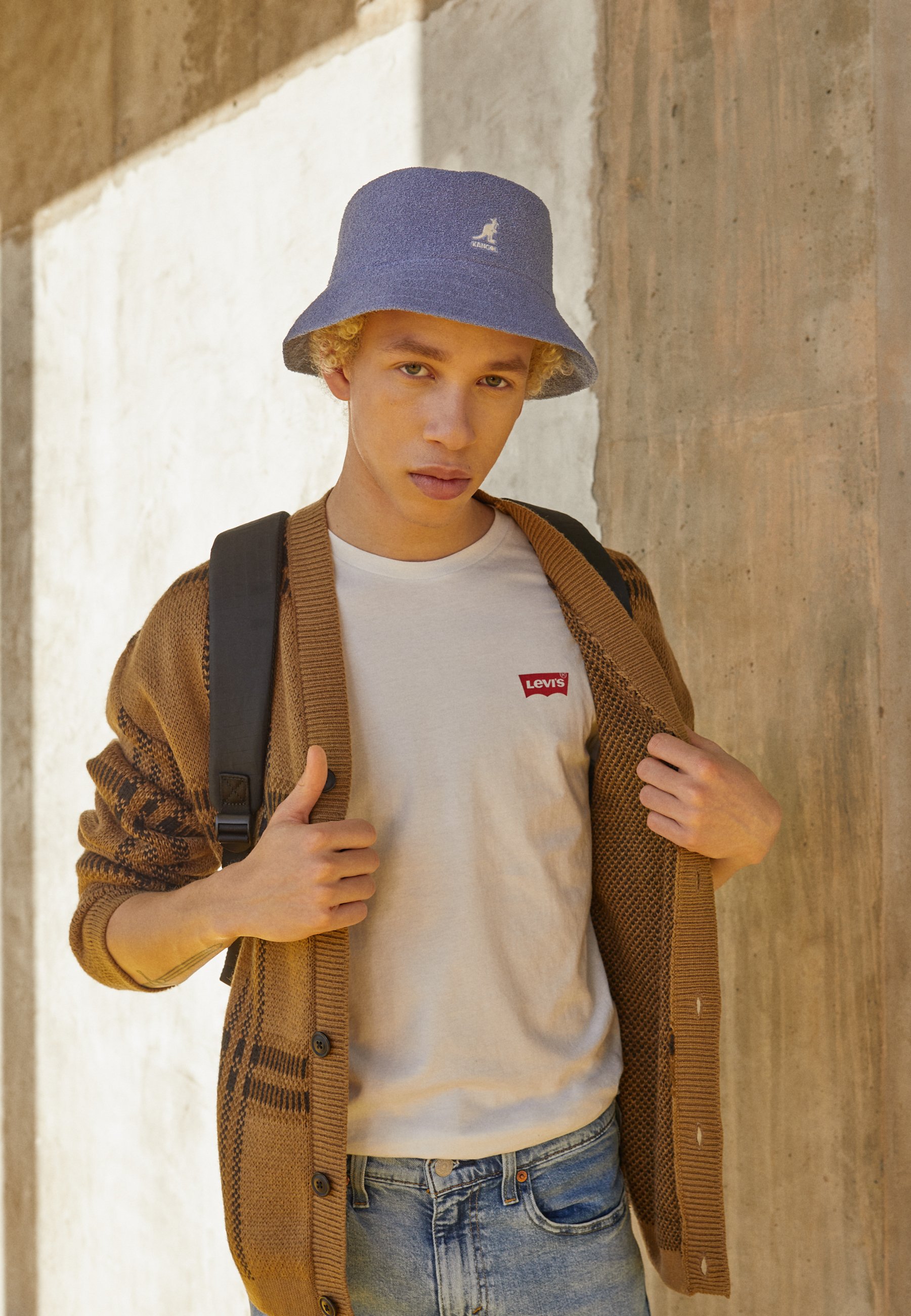 Levi's® CREWNECK GRAPHIC 2 PACK - Basic T-shirt - white/dark blue/white