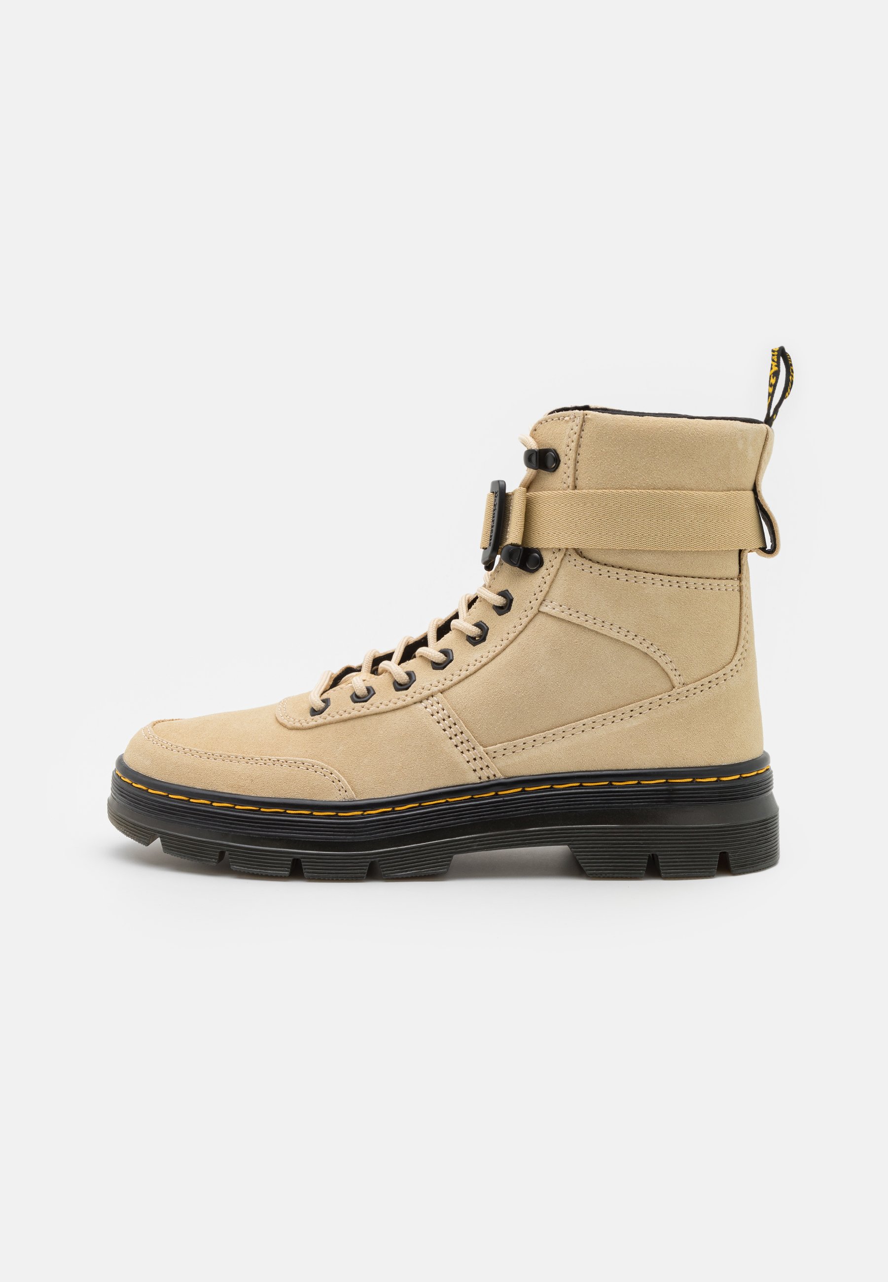 Dr. Martens COMBS TECH UNISEX - Platform ankle boots - light tan/beige