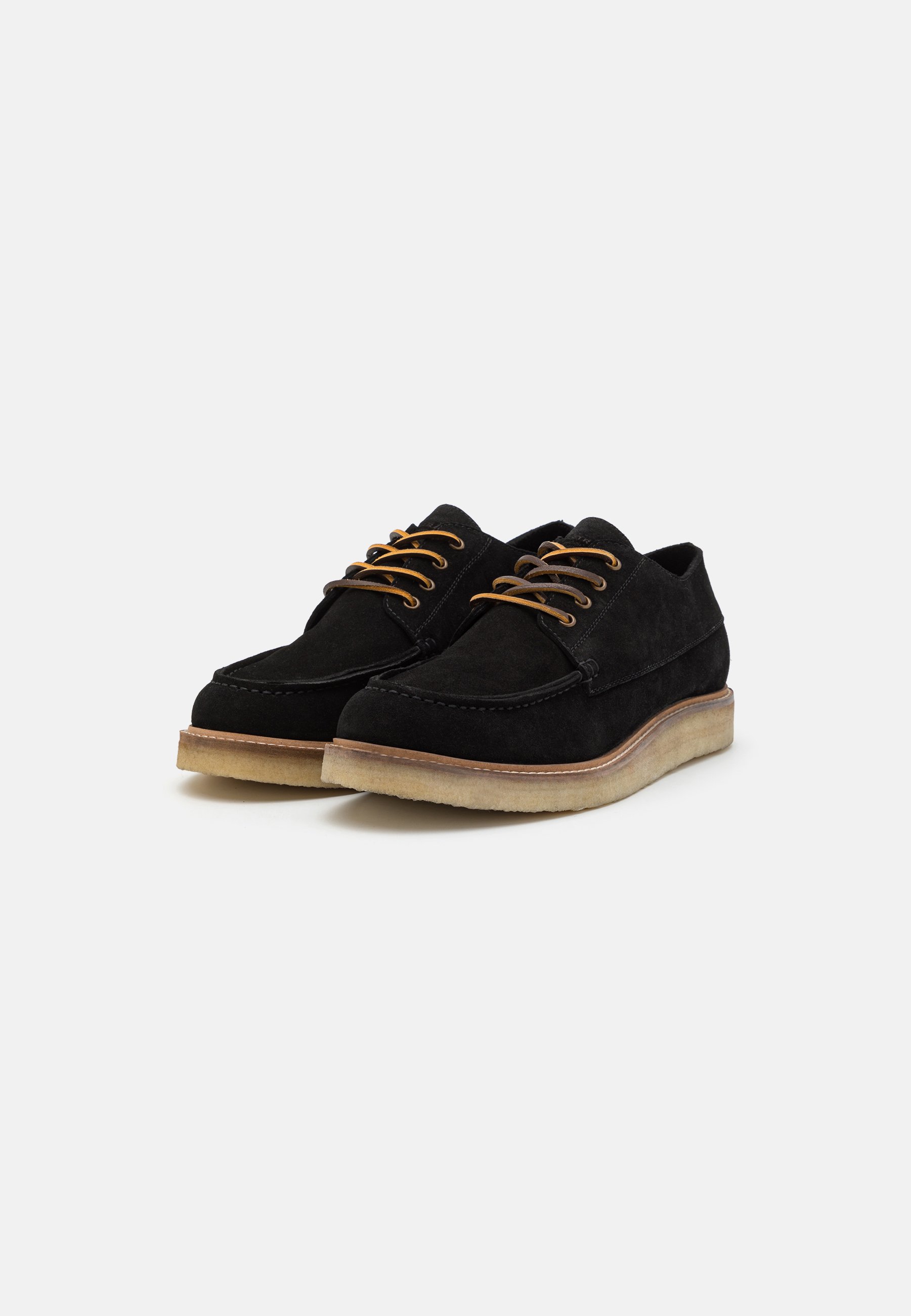 Levi's® BERN SHOE - Casual lace-ups - regular black/black