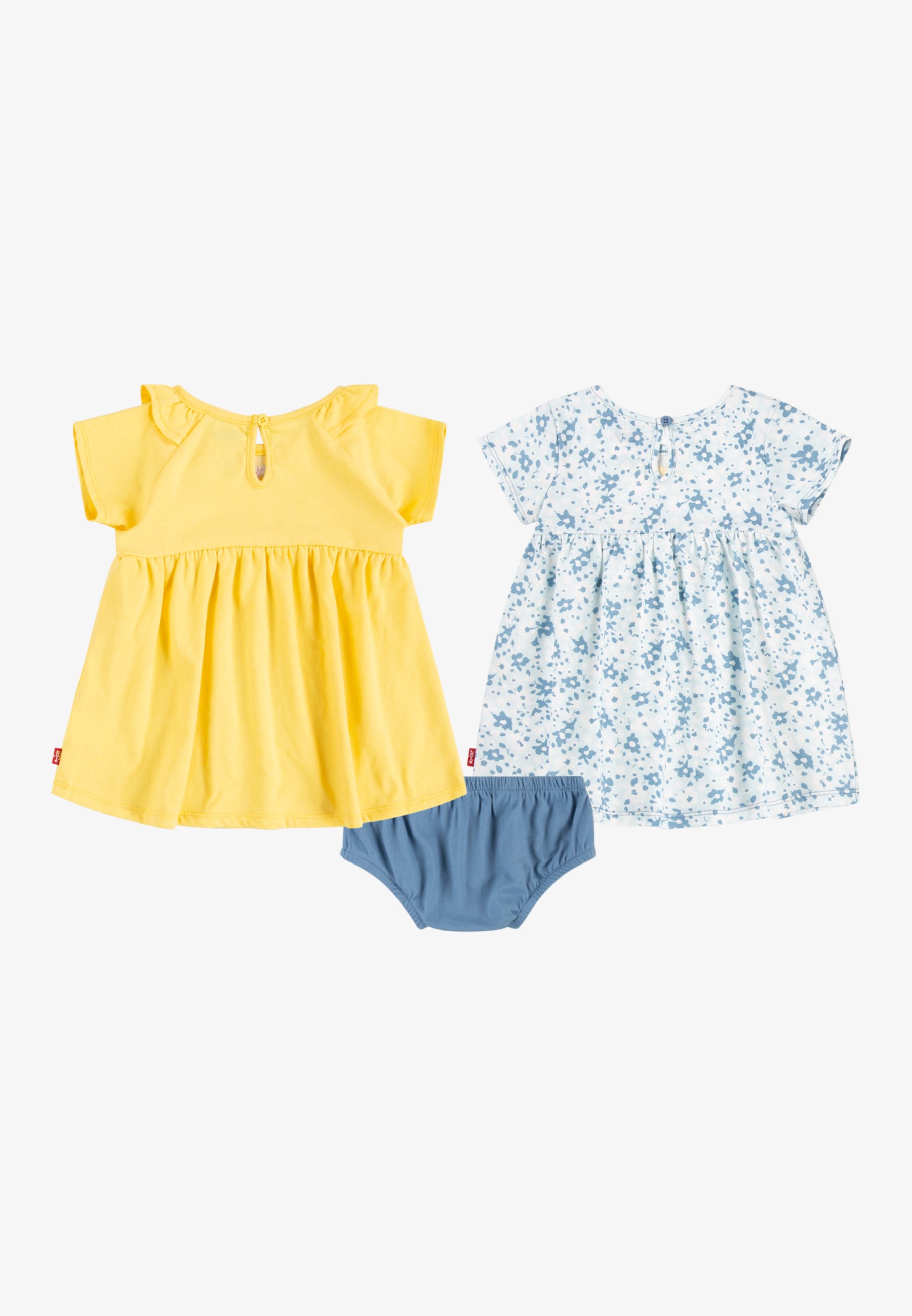 Levi's® DRESS SET 2 PACK - Jersey dress - snapdragon/light yellow