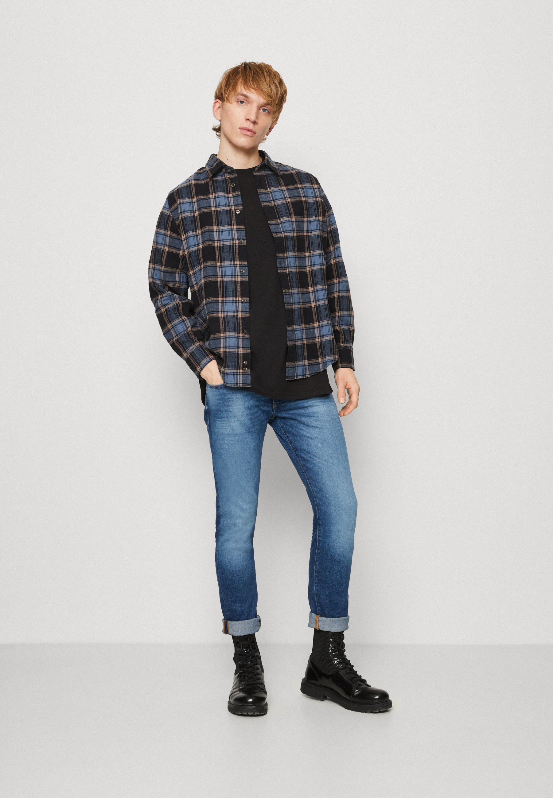 Diesel STRUKT - Slim fit jeans - denim/blue denim