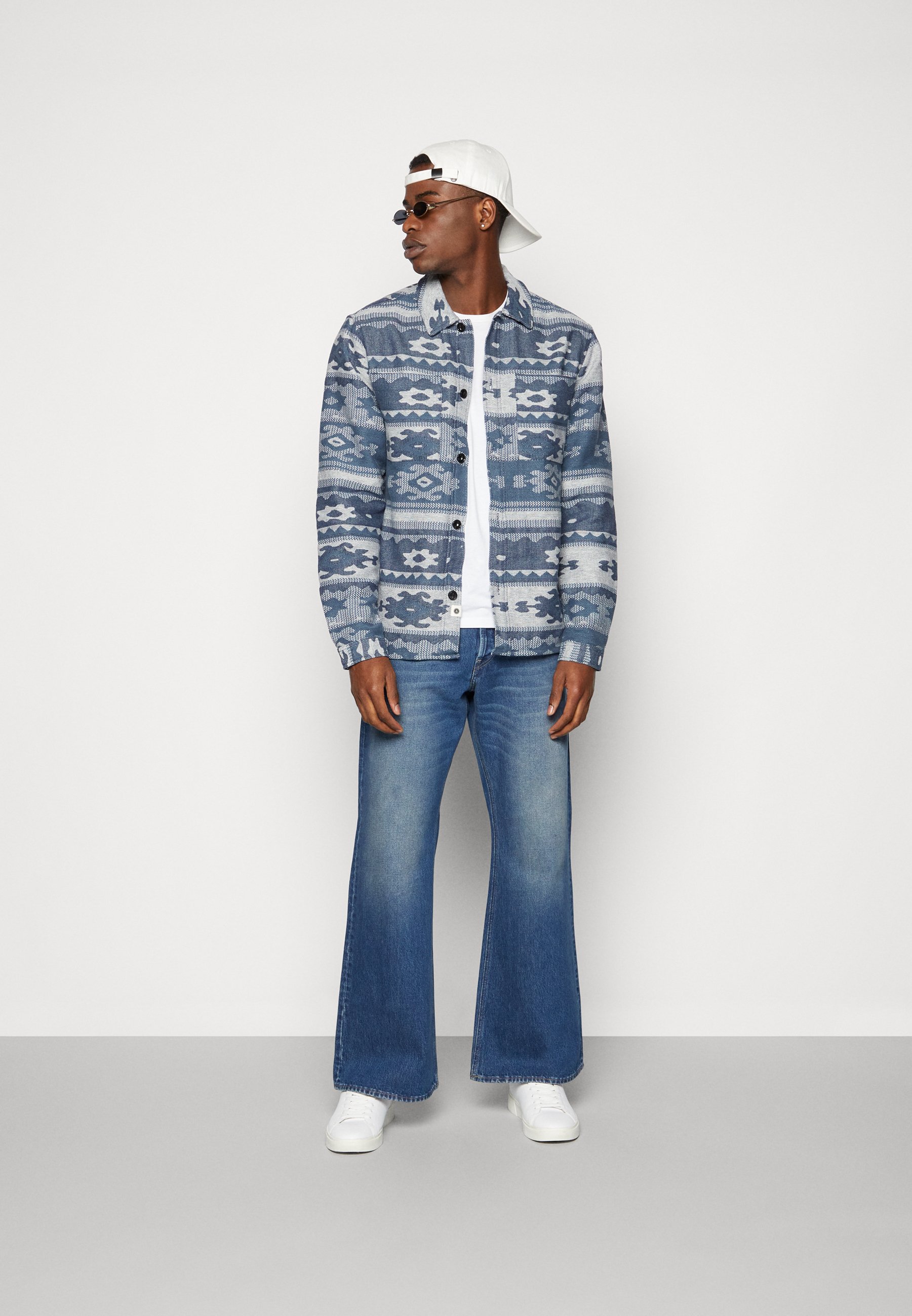 G-Star TRIPLE A BOOTCUT - Bootcut jeans - guard denim/faded sea moss/blue denim