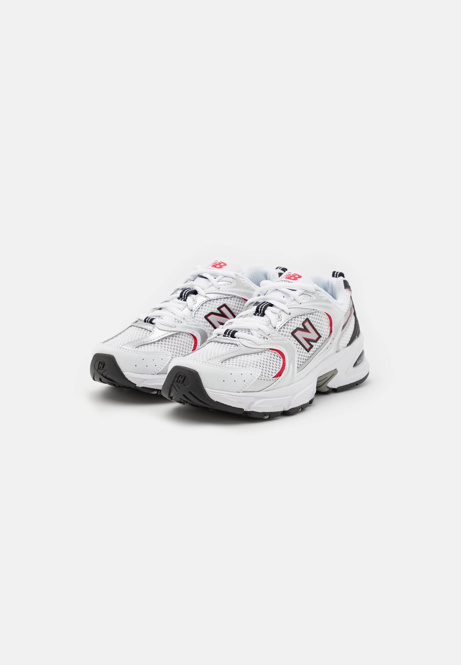 NB 530 UNISEX - Trainers - white/silver coloured/white