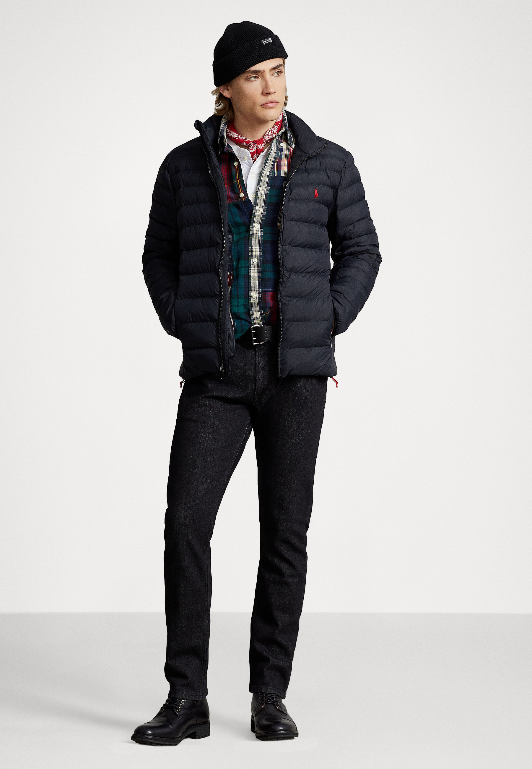 Polo Ralph Lauren PARKSIDE FULL LENGTH SLIM - Slim fit jeans - black