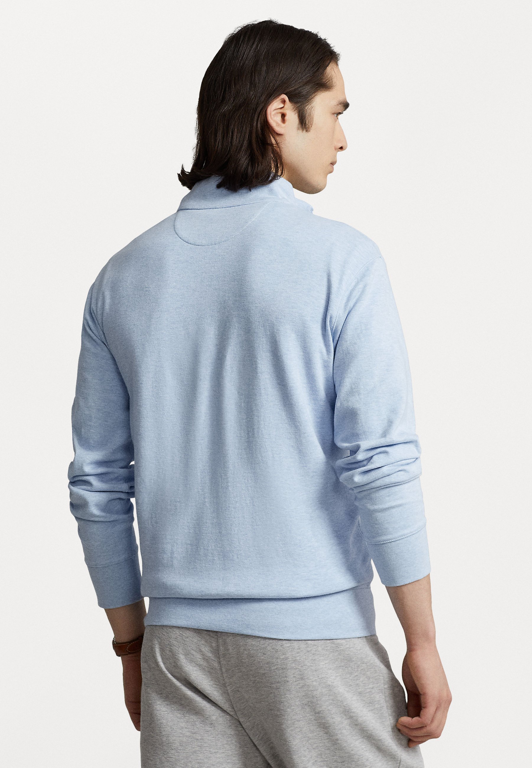 Polo Ralph Lauren LONG SLEEVE  - Long sleeved top - blue/blue