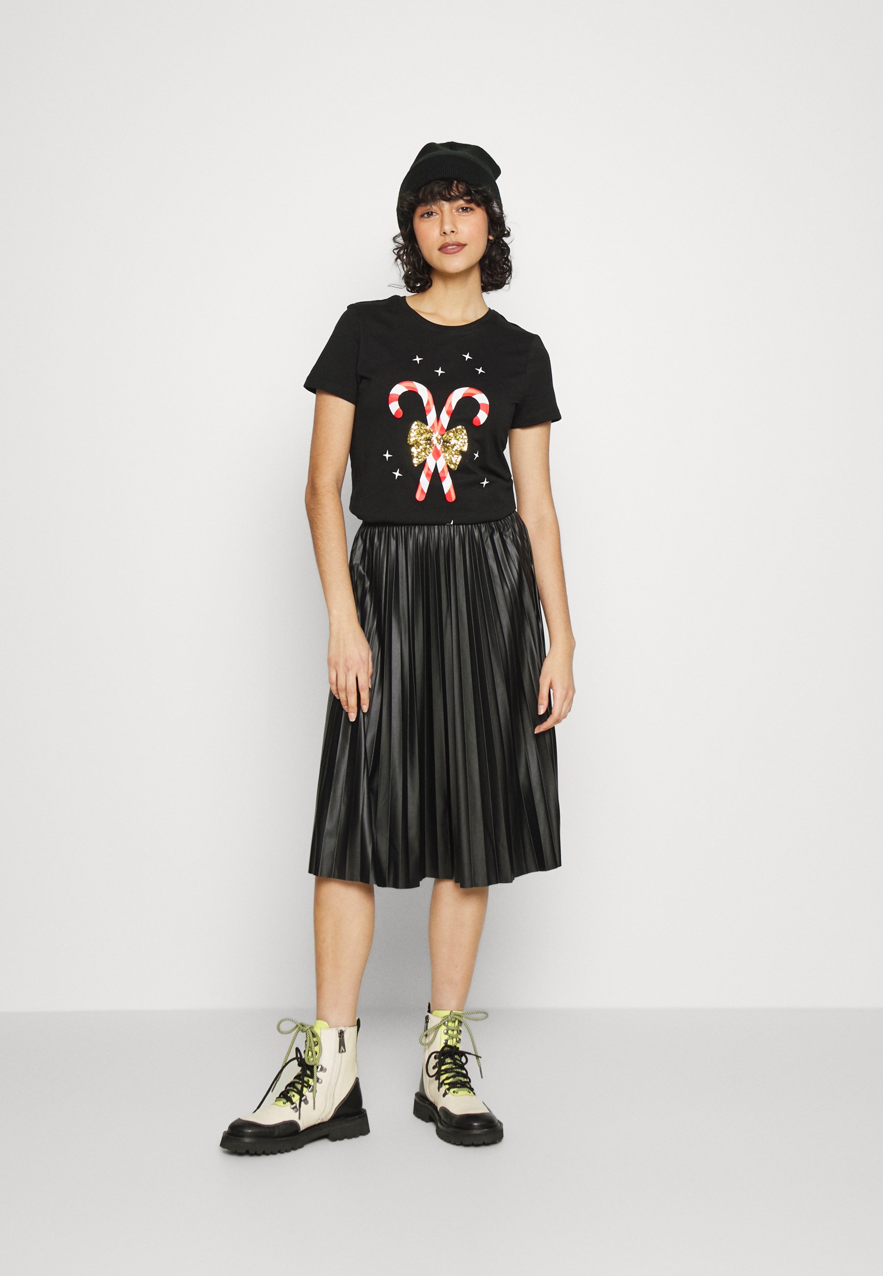ONLY ONLXMAS YRSA CHRISTMAS  - Print T-shirt - black