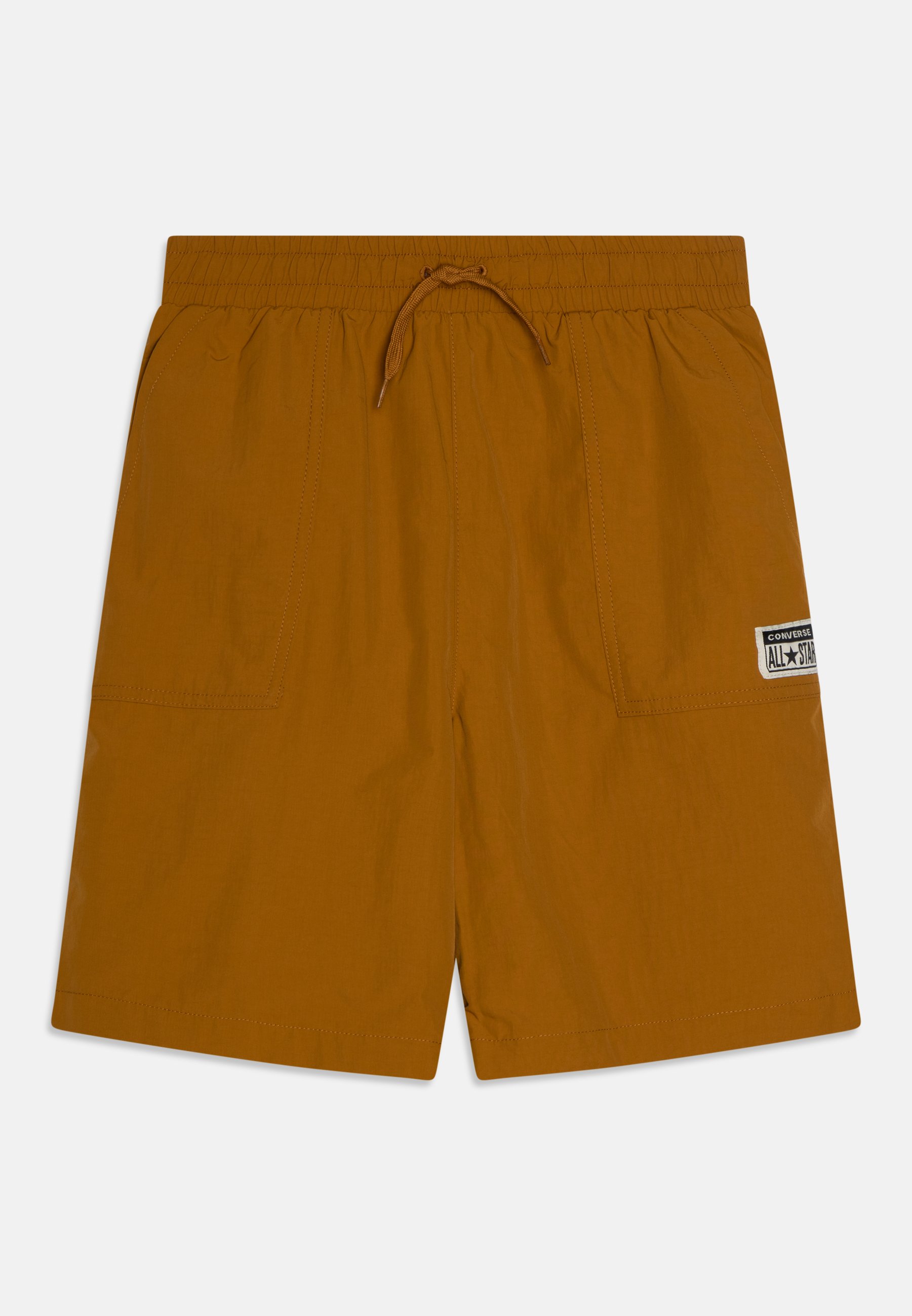 Converse RELAXED FIT - Shorts - dark soba/mustard yellow