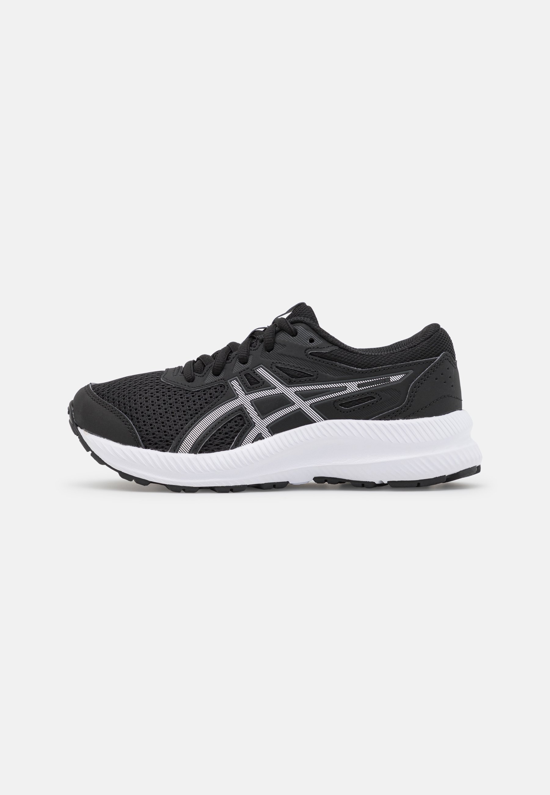 ASICS CONTEND 8 UNISEX - Neutral running shoes - black/white/black