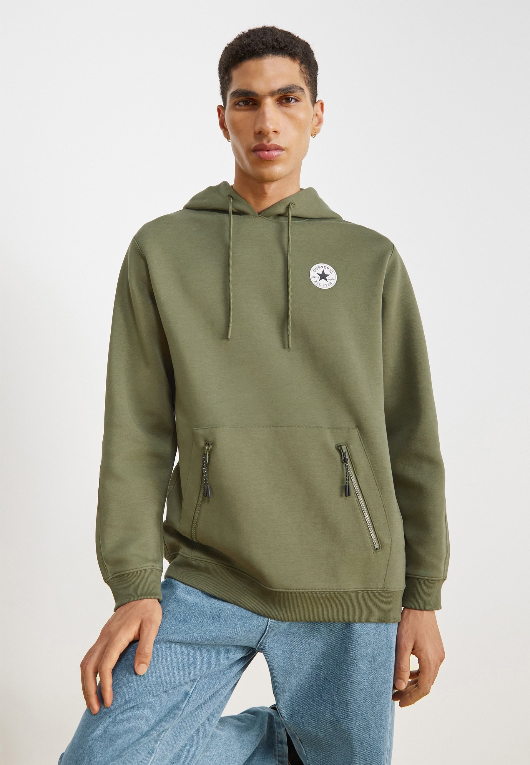 Converse CHUCK  FUTURE UTILITY HOODIE UNISEX - Sweatshirt - converse utility/khaki