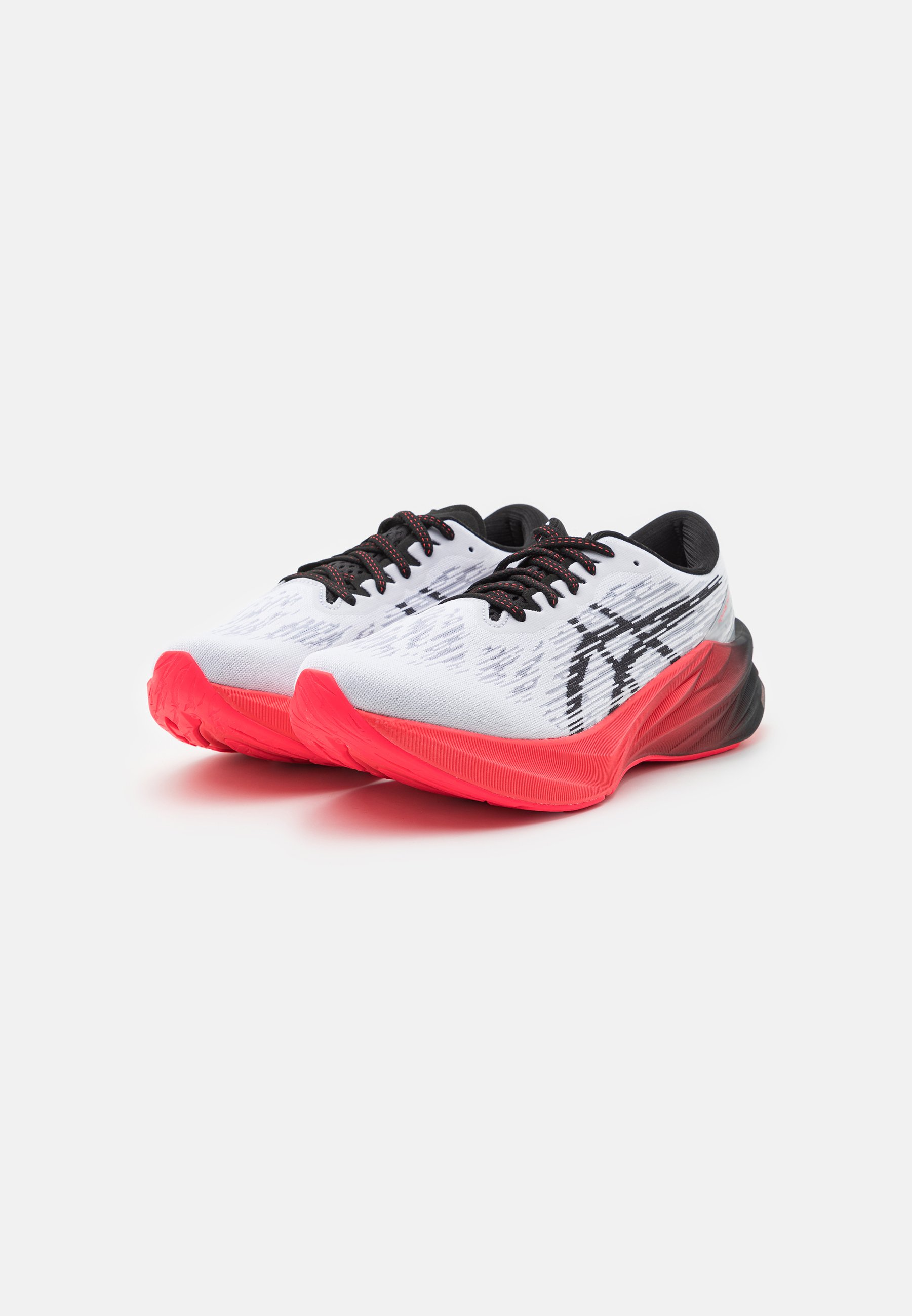 ASICS NOVABLAST 3 - Neutral running shoes - white/black/white