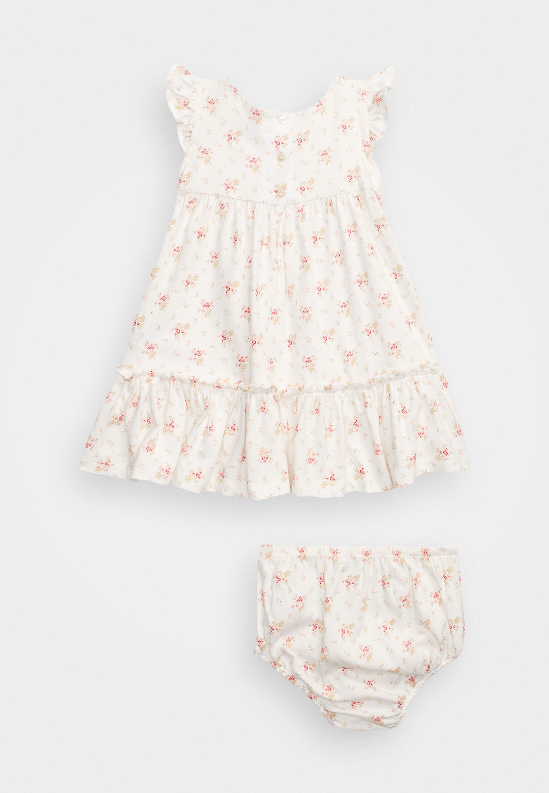 Polo Ralph Lauren RUFFLE DAY DRESS - Jersey dress - etta/multi-coloured