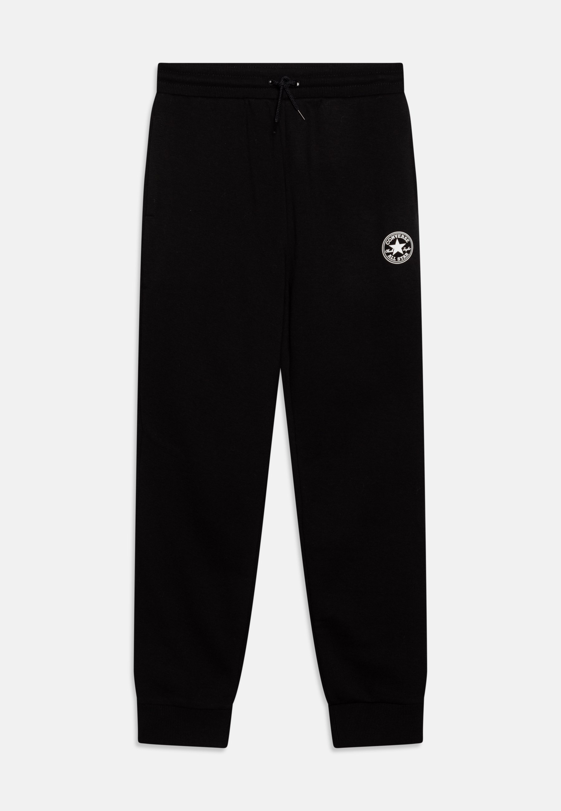 Converse SIGNATURE CHUCK PATCH UNISEX - Tracksuit bottoms - black/white/black
