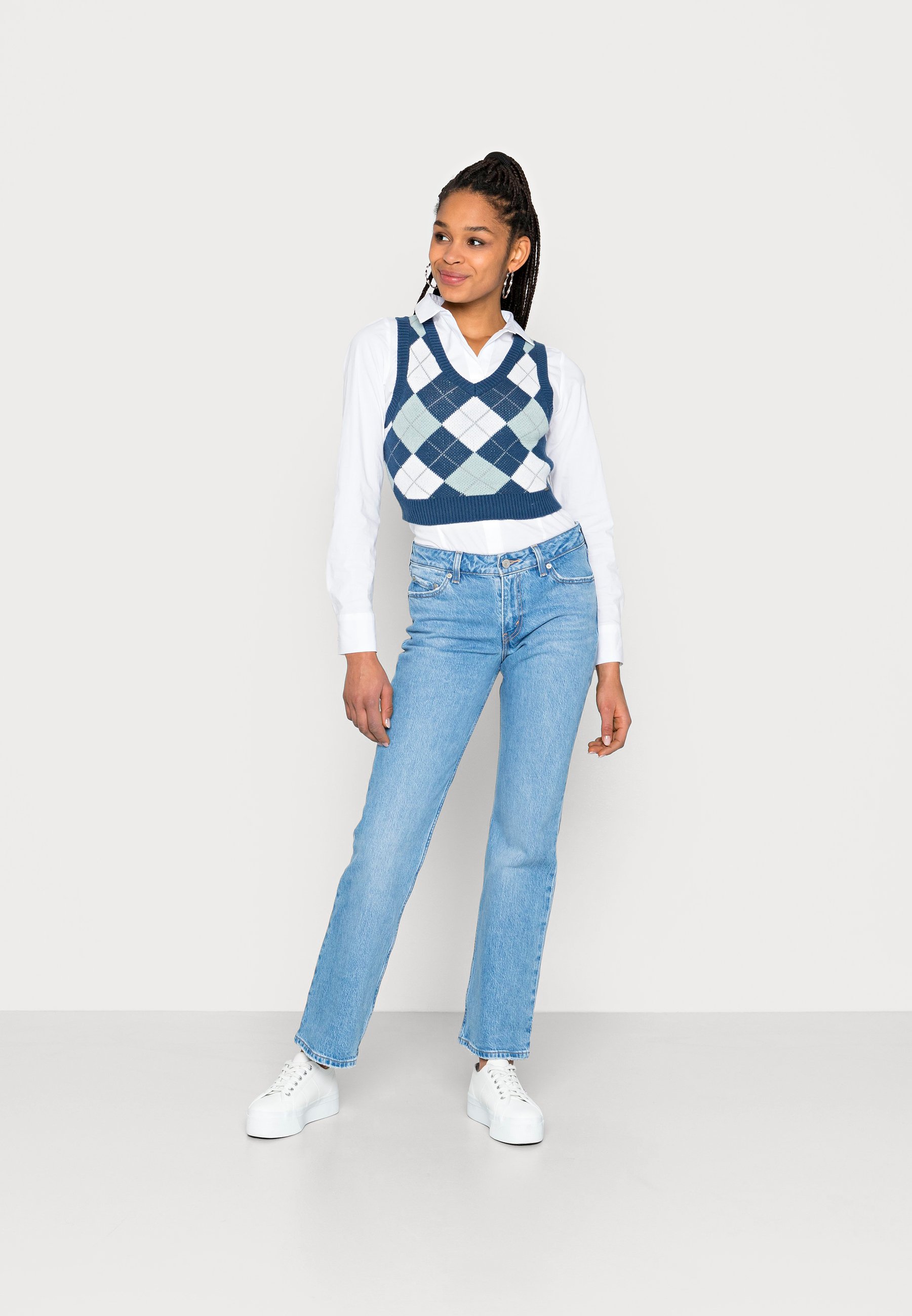 Levi's® LOW PITCH BOOT - Bootcut jeans - napa sun/light-blue denim