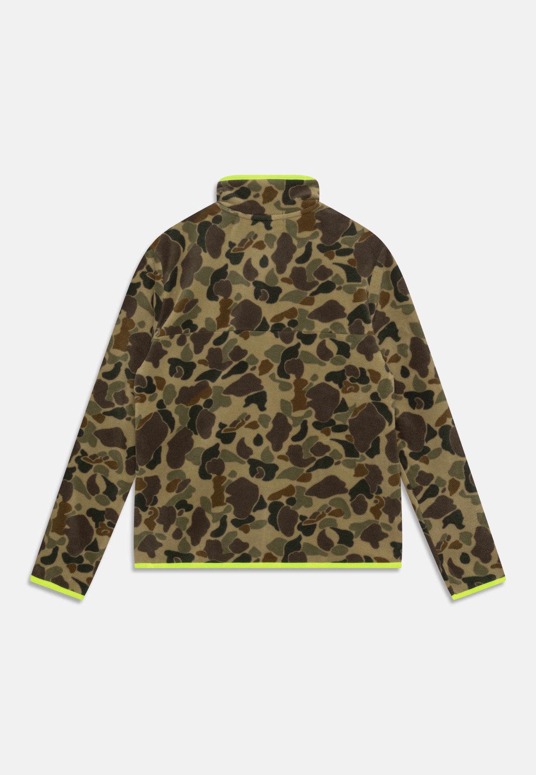Polo Ralph Lauren SNAP MOCK - Fleece jumper - frog/dark green