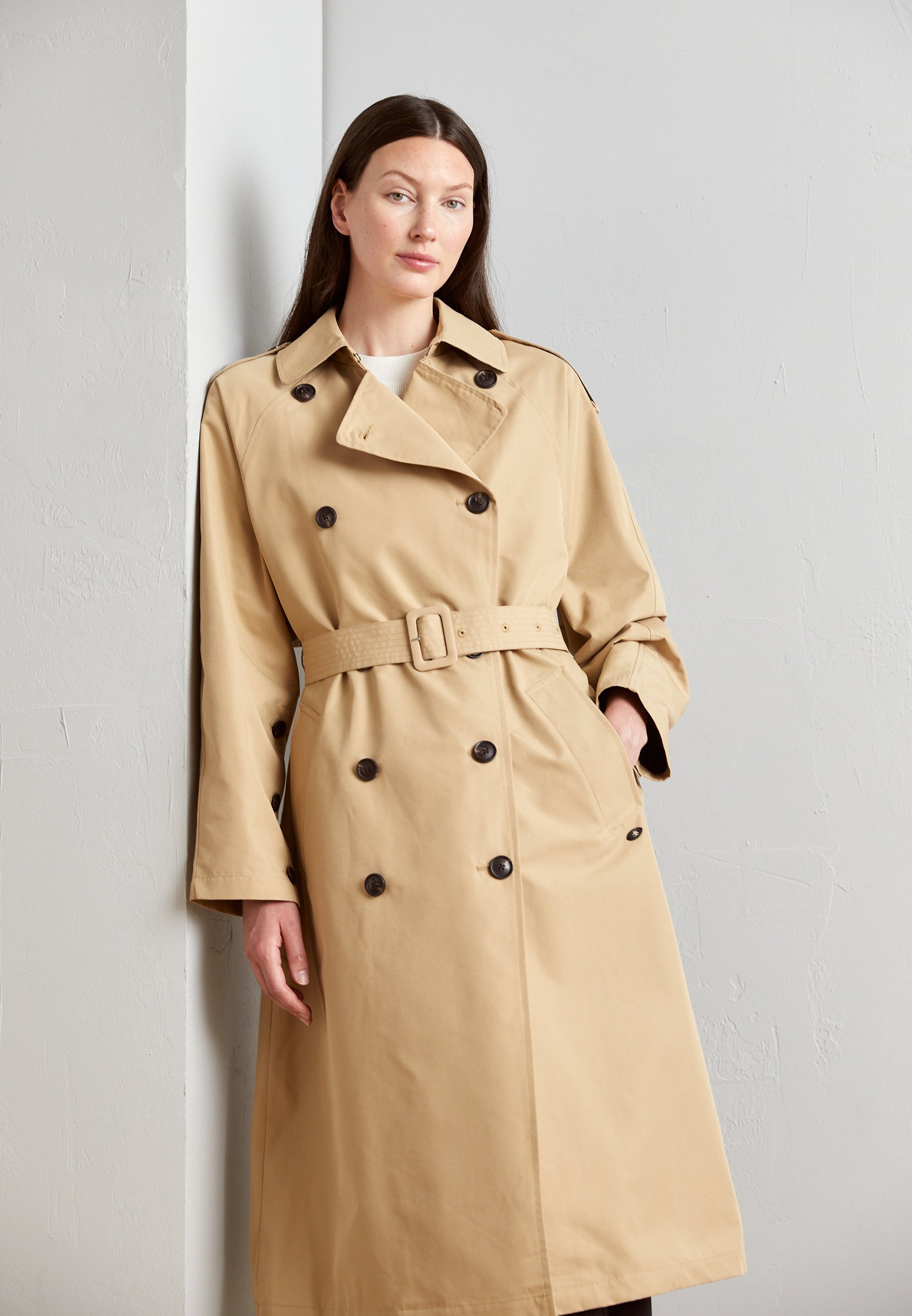 Scotch & Soda OVERSIZED CLASSIC - Trenchcoat - sand/beige