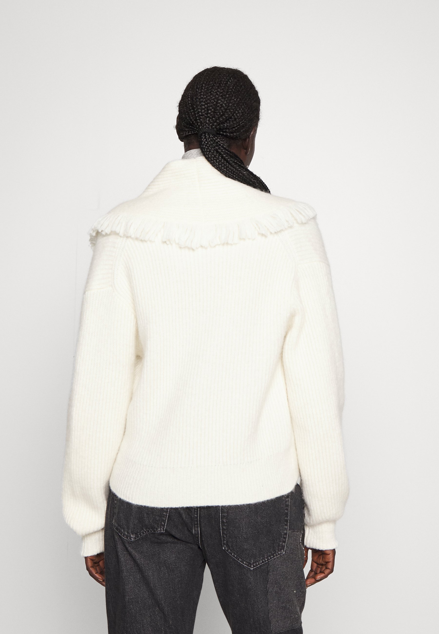 Polo Ralph Lauren LONG SLEEVE - Jumper - cream/off-white