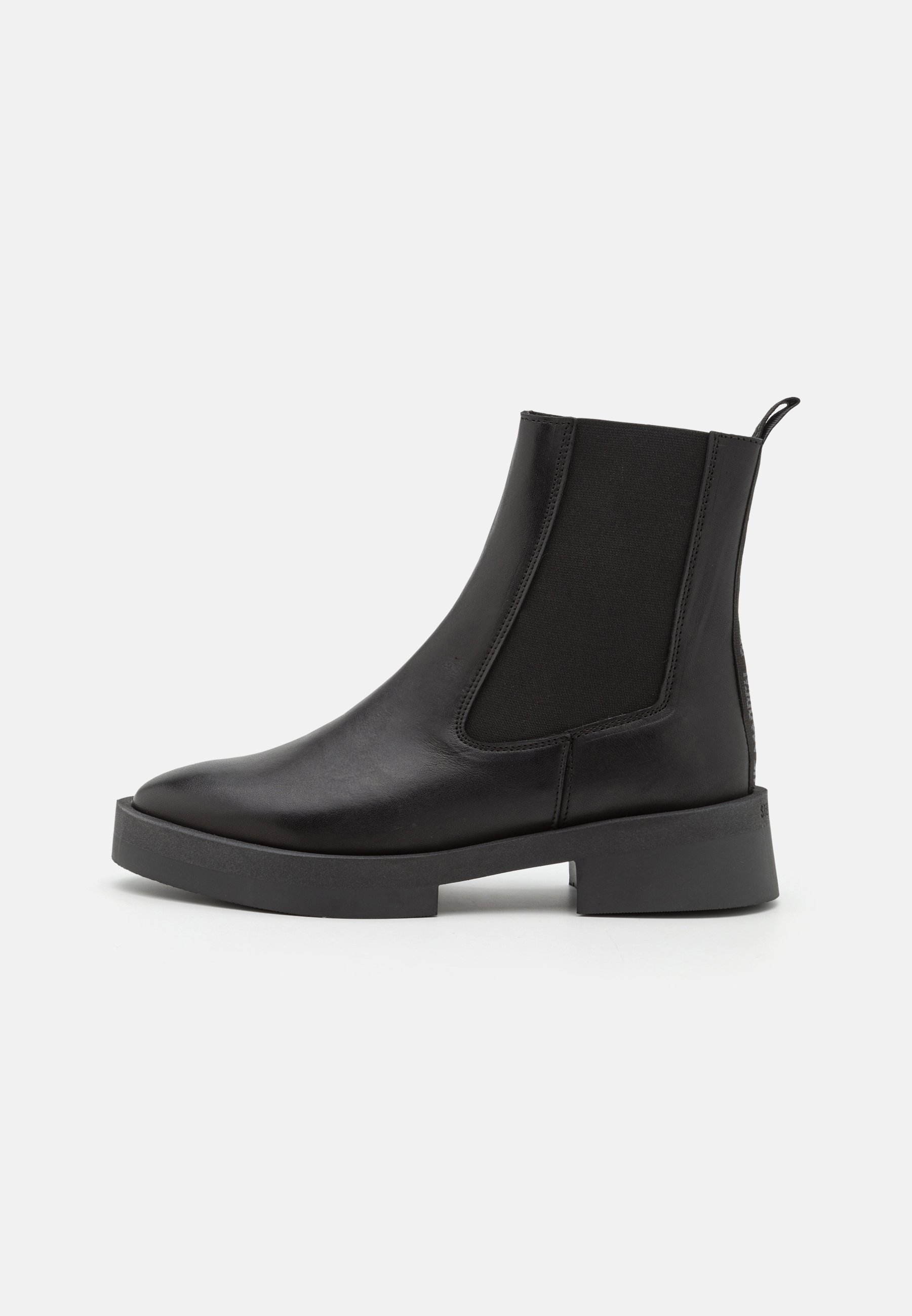 Steve Madden MONTE - Platform ankle boots - black