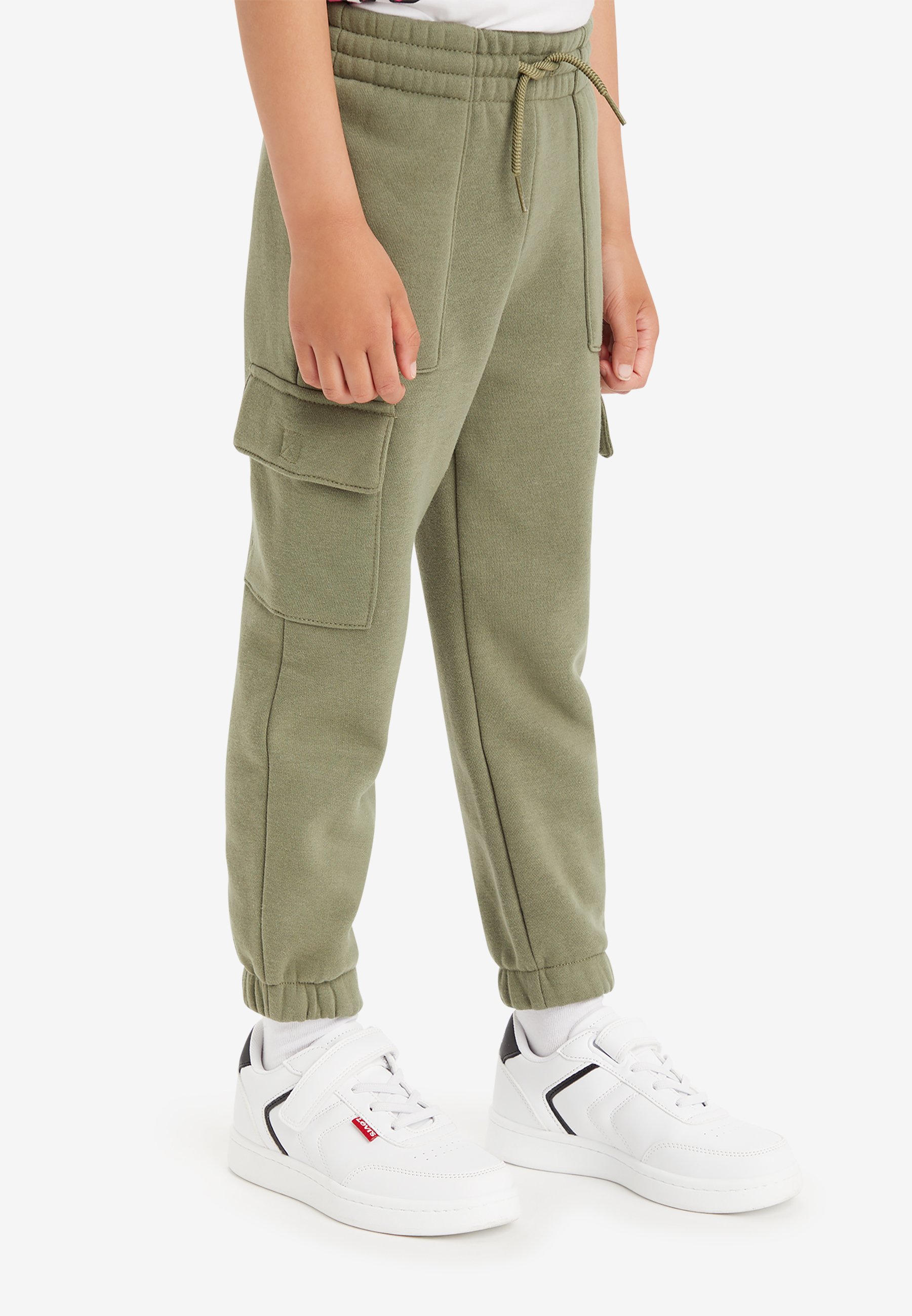 Levi's® UTILITY - Tracksuit bottoms - olivine/khaki