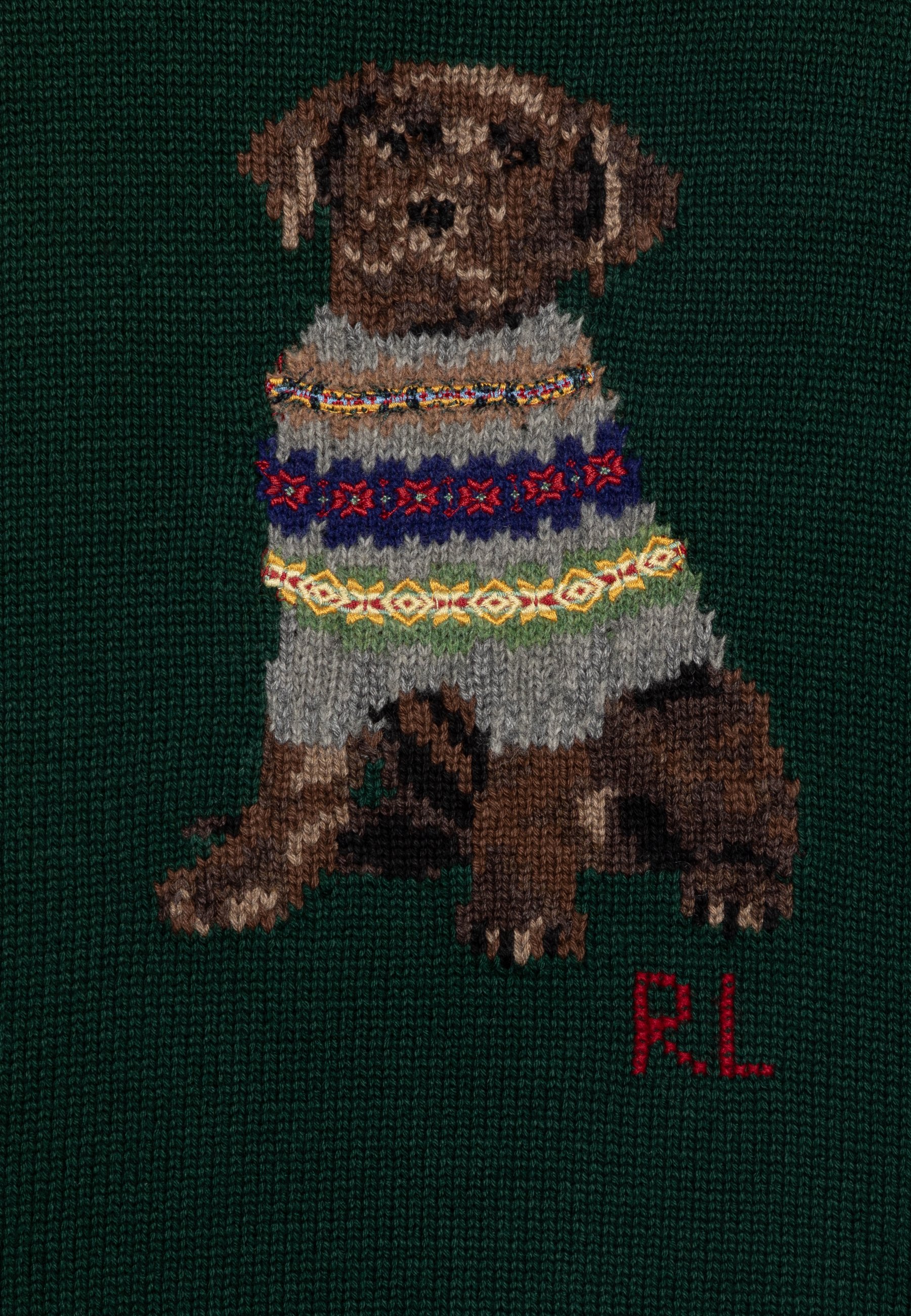 Polo Ralph Lauren DOG - Jumper - moss agate/dark green