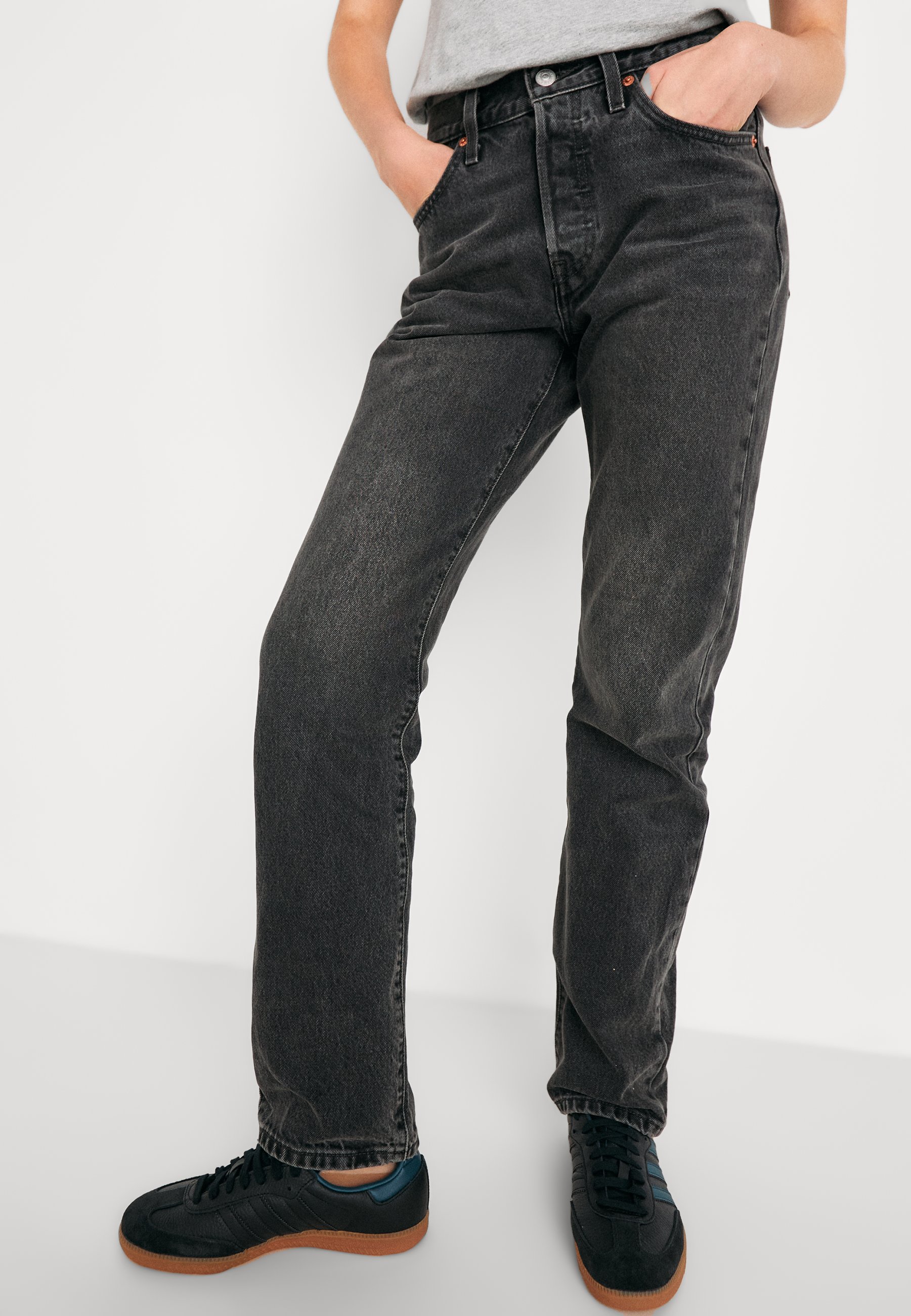 Levi's® 501® JEANS FOR WOMEN - Straight leg jeans - take a hint/dark grey