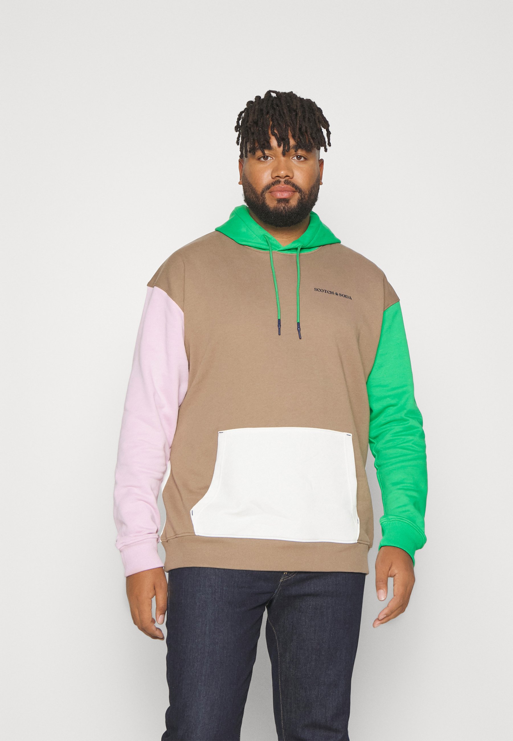 Scotch & Soda PLUS HOODIE UNISEX  - Sweatshirt - multi-coloured