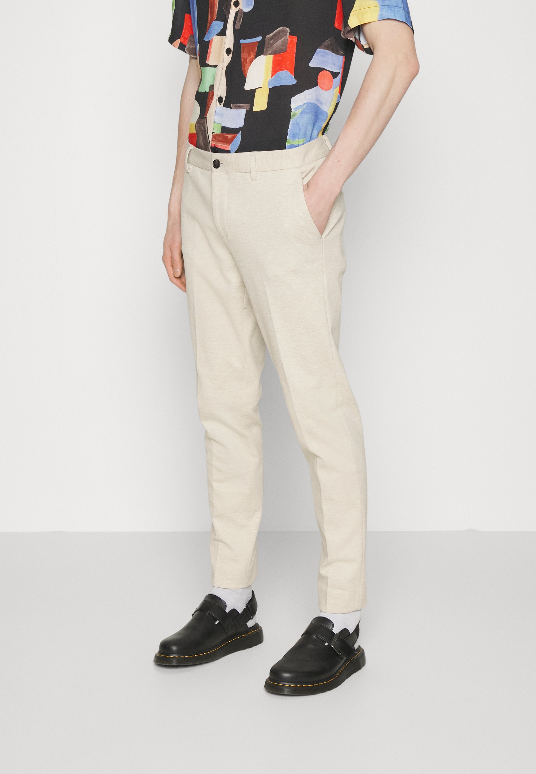 Scotch & Soda SUPER CLASSIC - Chinos - stone/stone