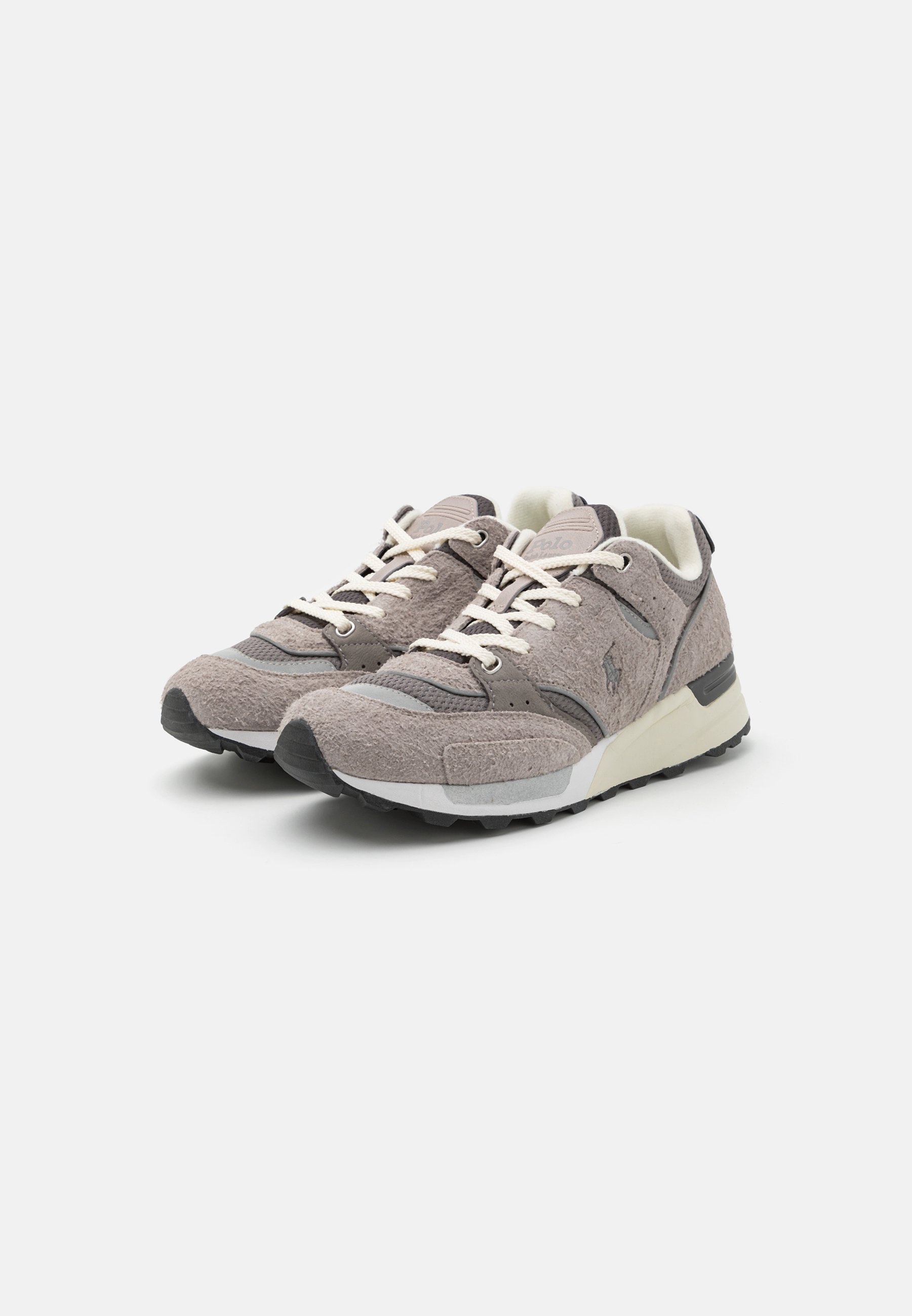 Polo Ralph Lauren TRACKSTR LACE UNISEX - Trainers - warm grey/grey
