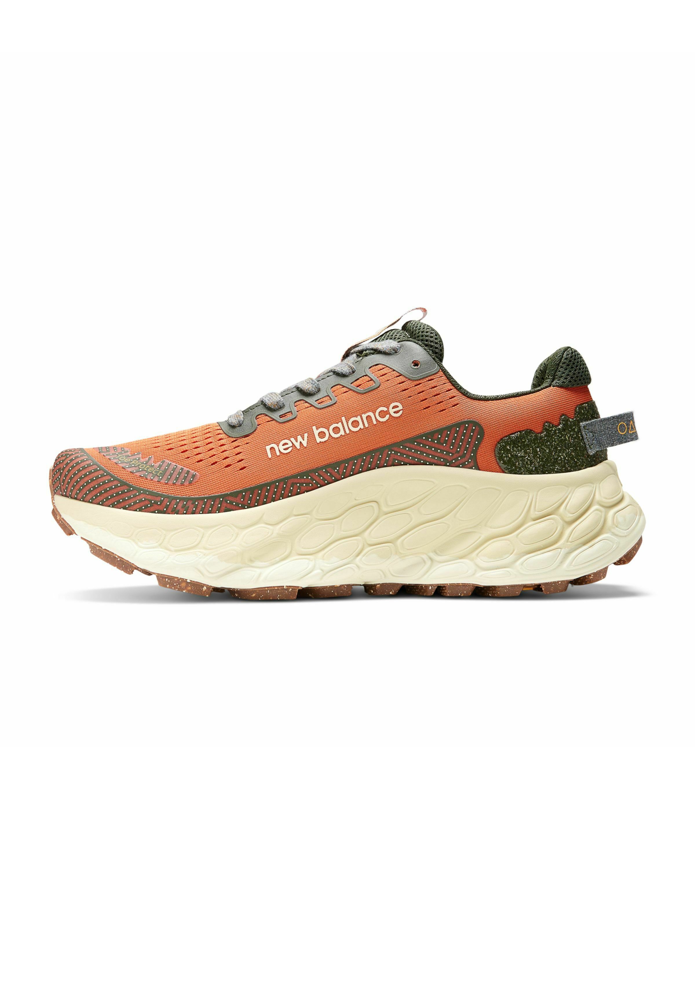 NB FRESH FOAM X MORE TRAIL V3 - Trail running shoes - cayenne kombu/orange