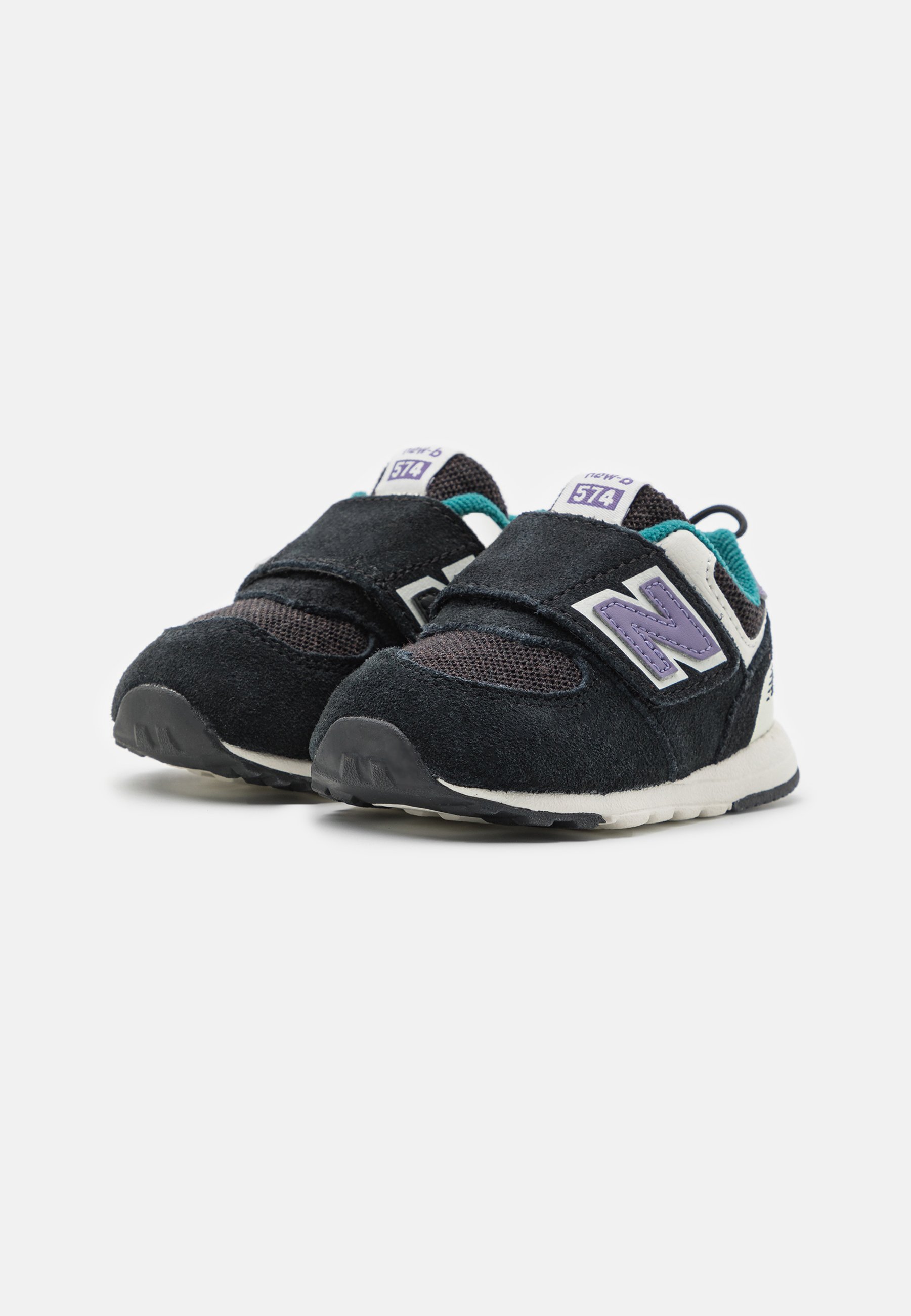 NB 574 UNISEX - Baby shoes - black