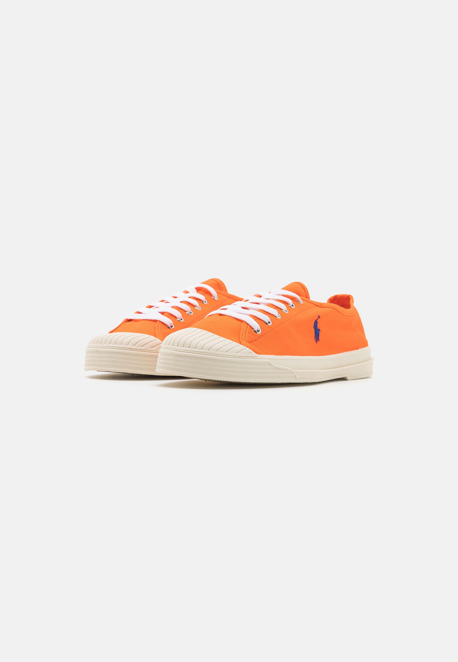 Polo Ralph Lauren ESSENCE LACE UNISEX - Trainers - sailing orange/royal pp/orange